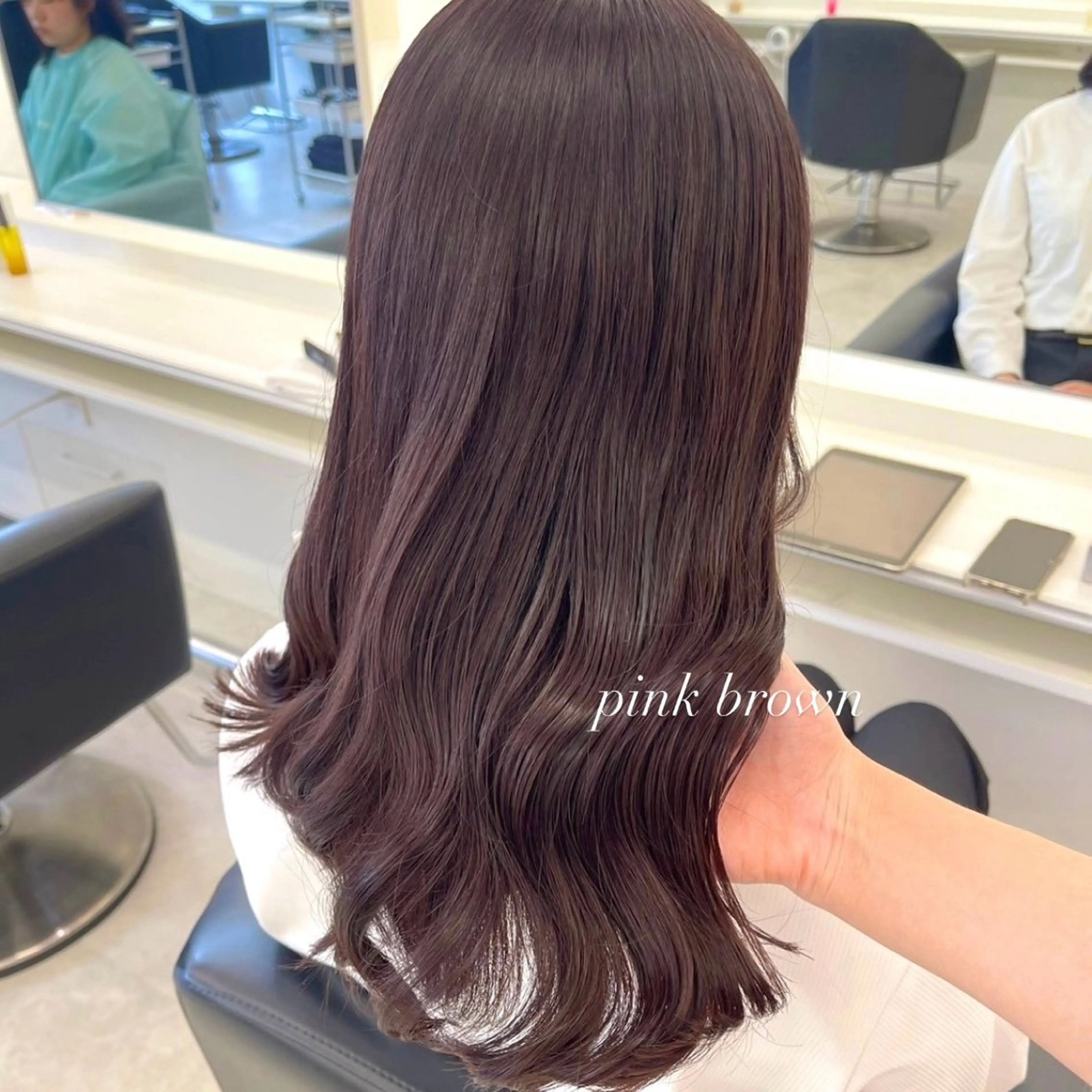 ロング カット ヘアカラー Parve Mix / 根本 梨湖🫧のヘアスタイル