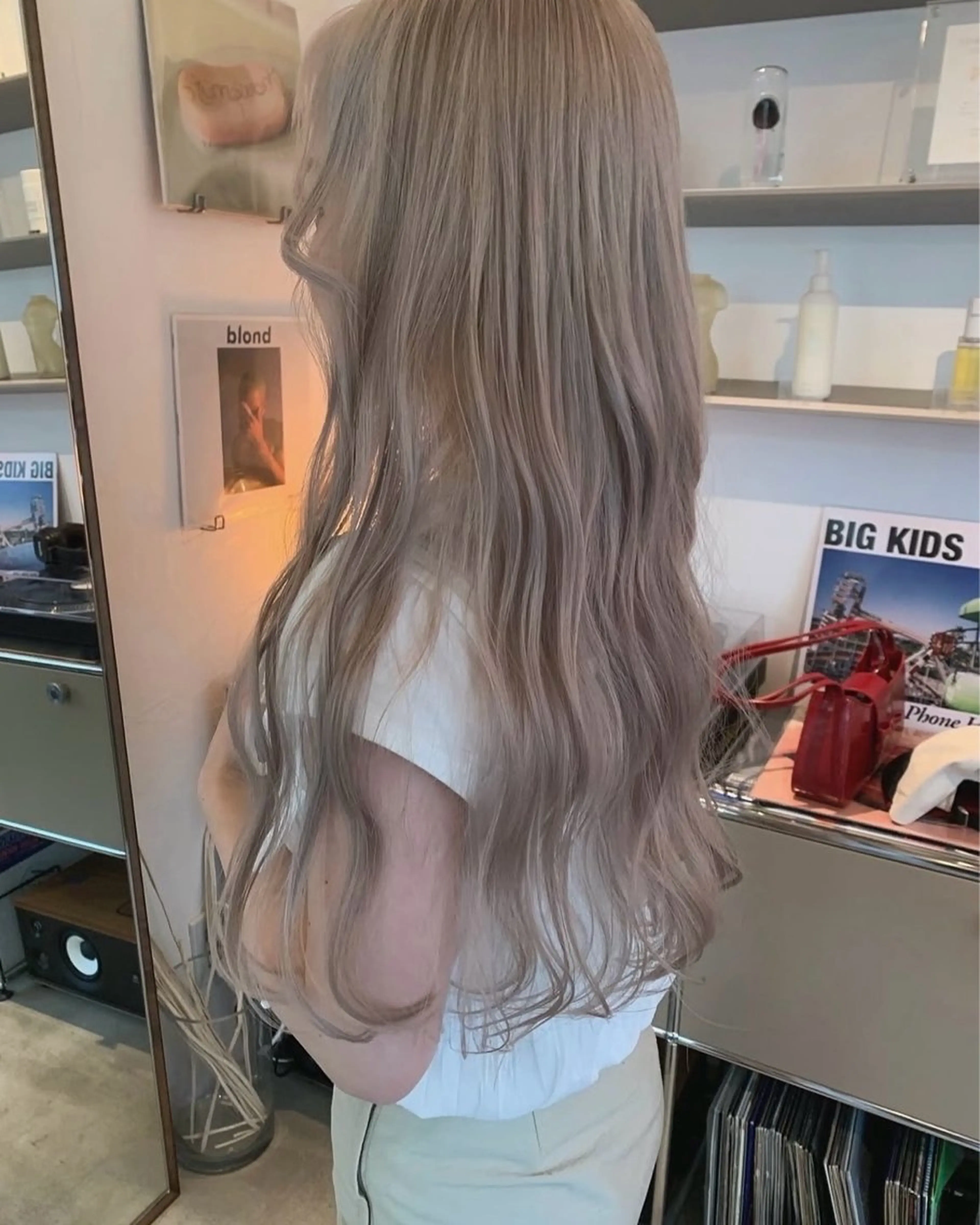 ロング カラー ヘアカラー nanami🎀/ ふんわりカラーのヘアスタイル