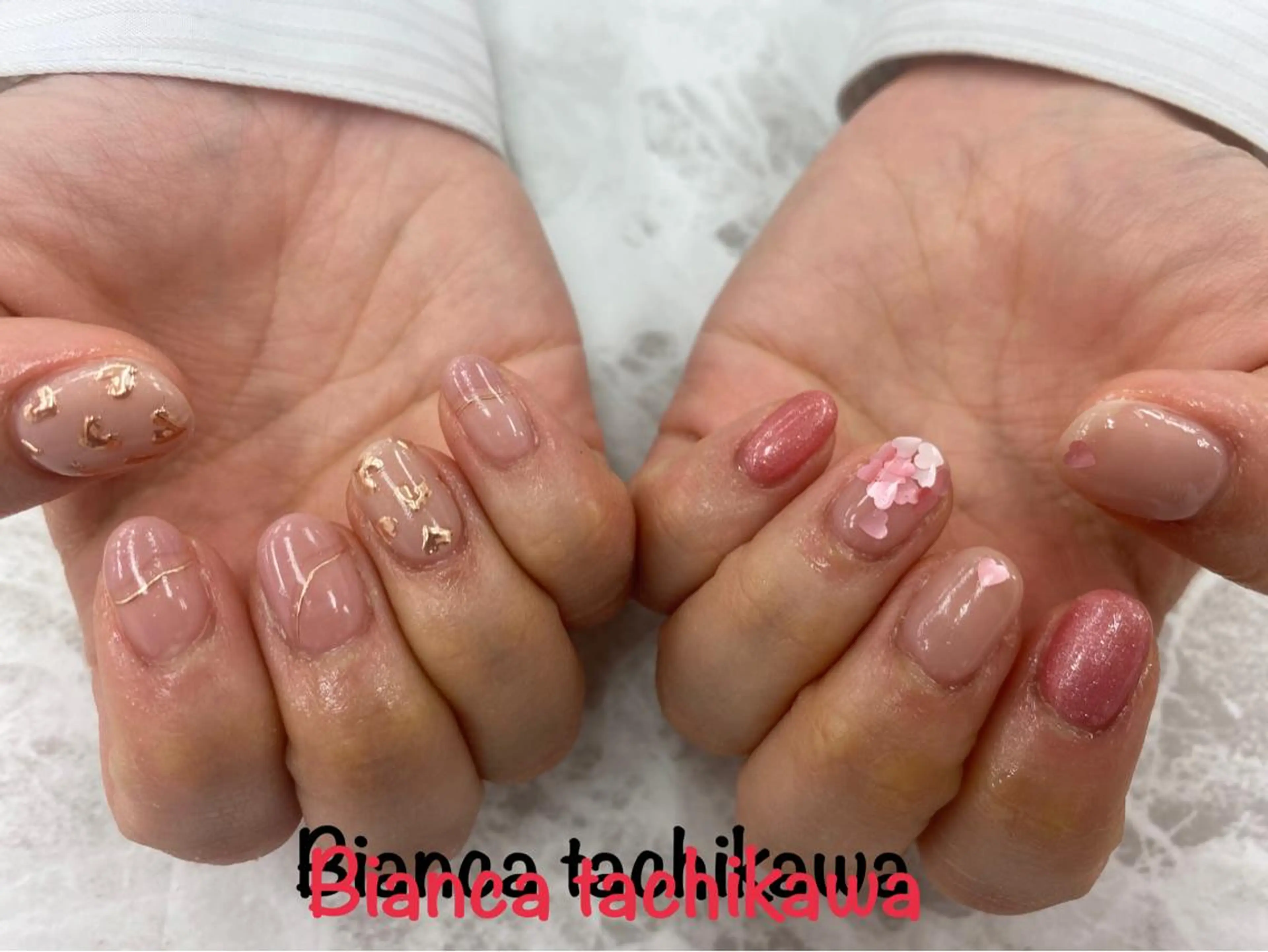 ネイル Bianca 立川店 小川のネイルデザイン