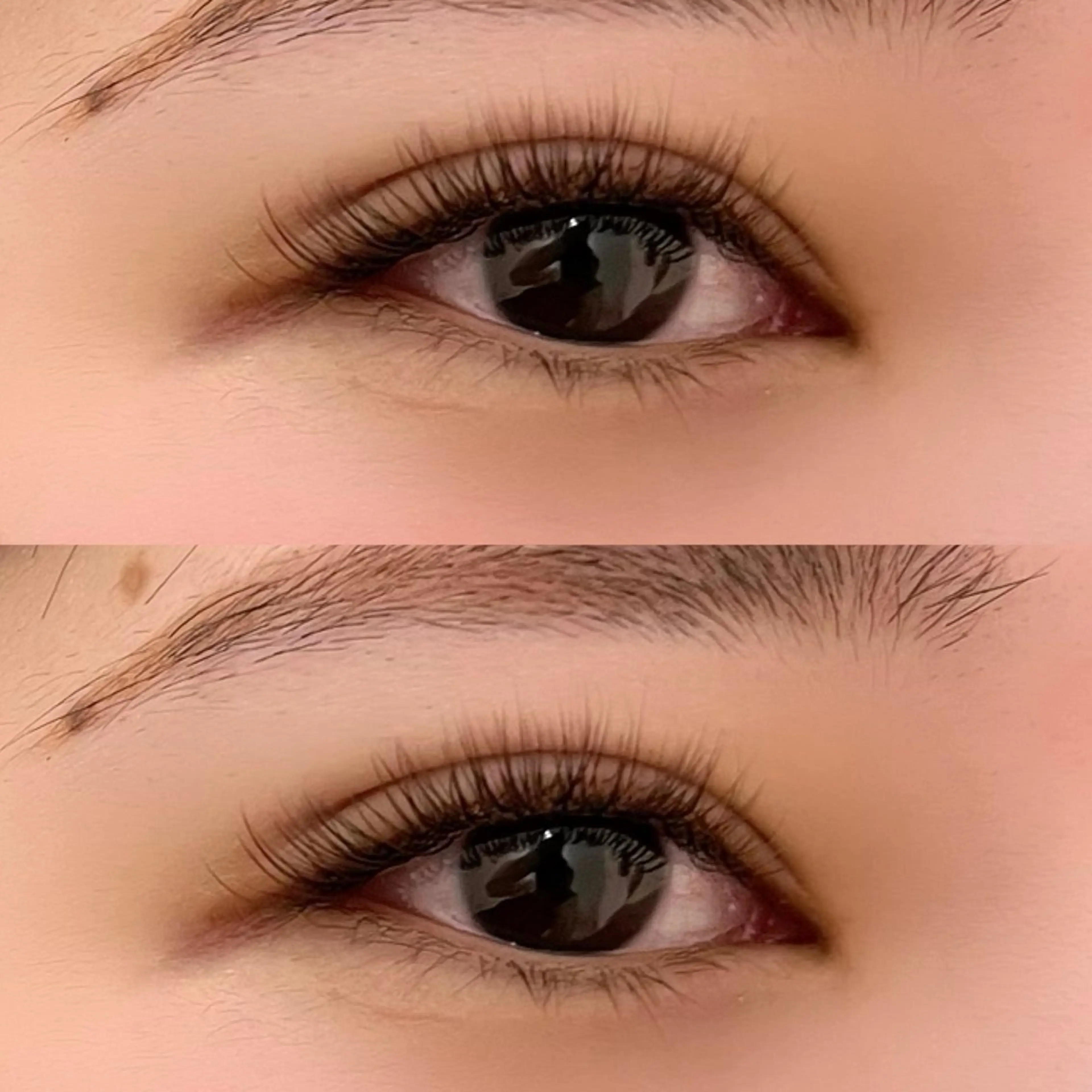 マツエク・マツパ カラーマツエク フラットラッシュ 岩田 かのんのマツエク・マツパデザイン