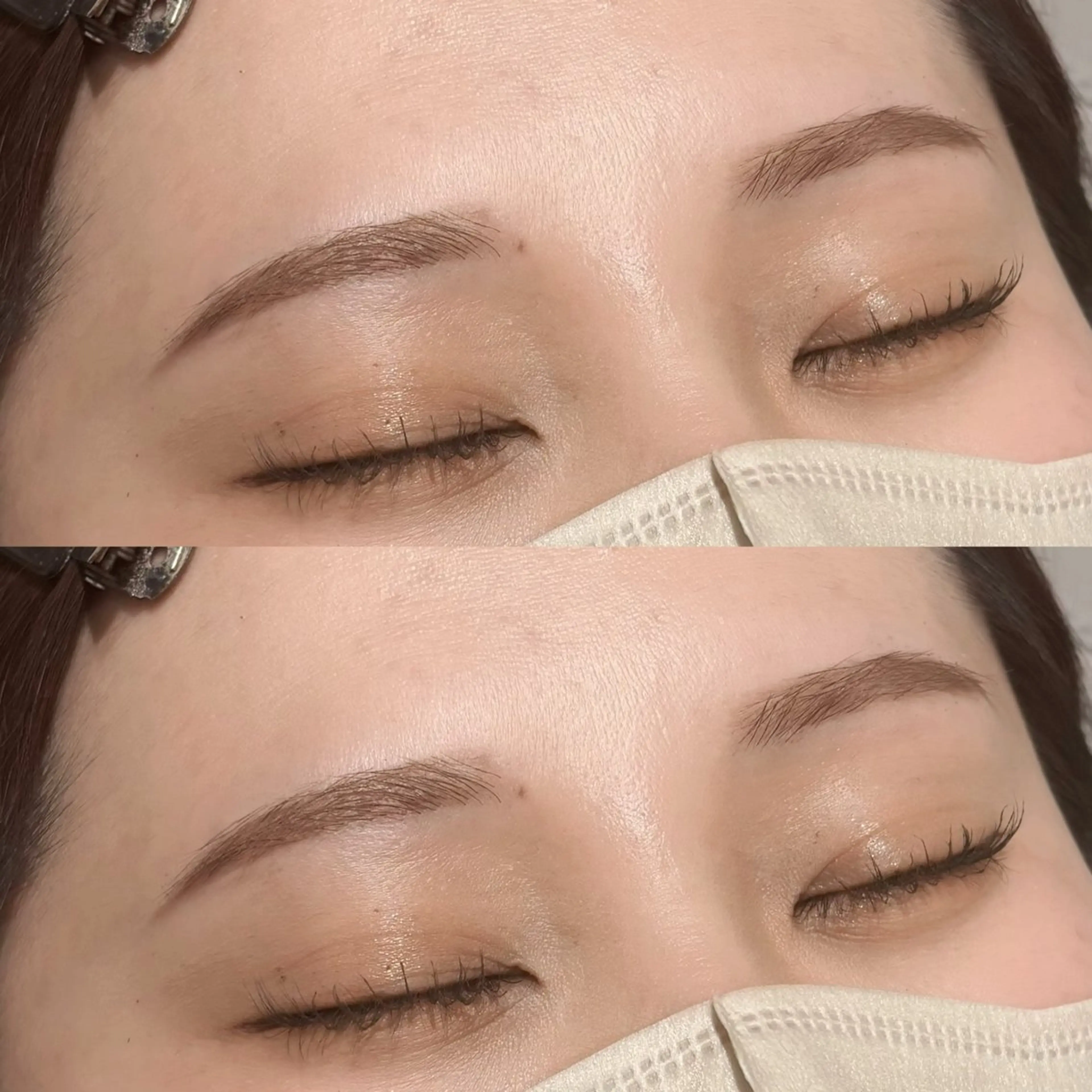 アイブロウ 眉カラー 🤍eyelist yuna🤍のマツエク・マツパデザイン