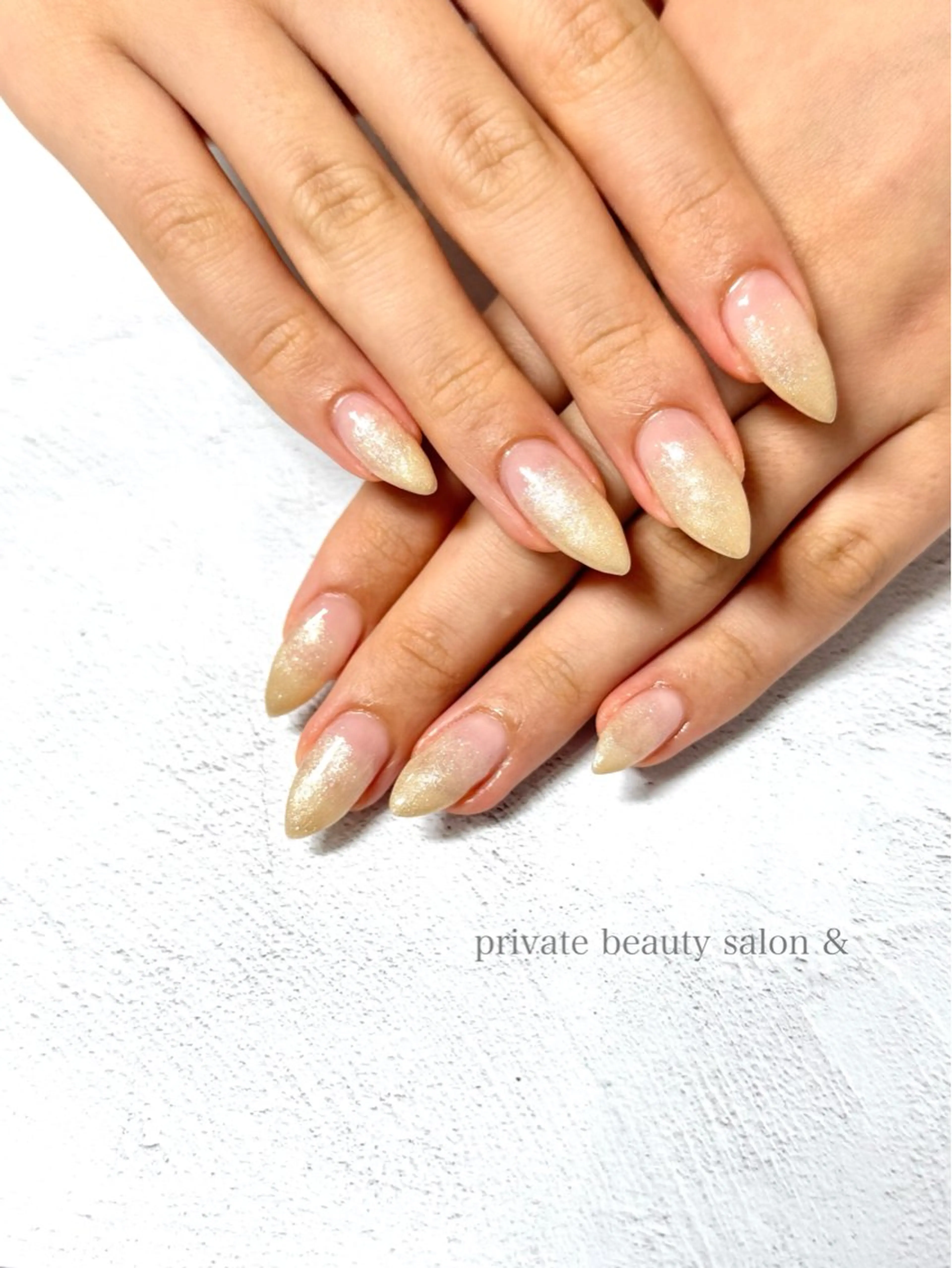 ネイル ハンドネイル private beauty salon &所属・＆草津店 田中 歩のネイルデザイン
