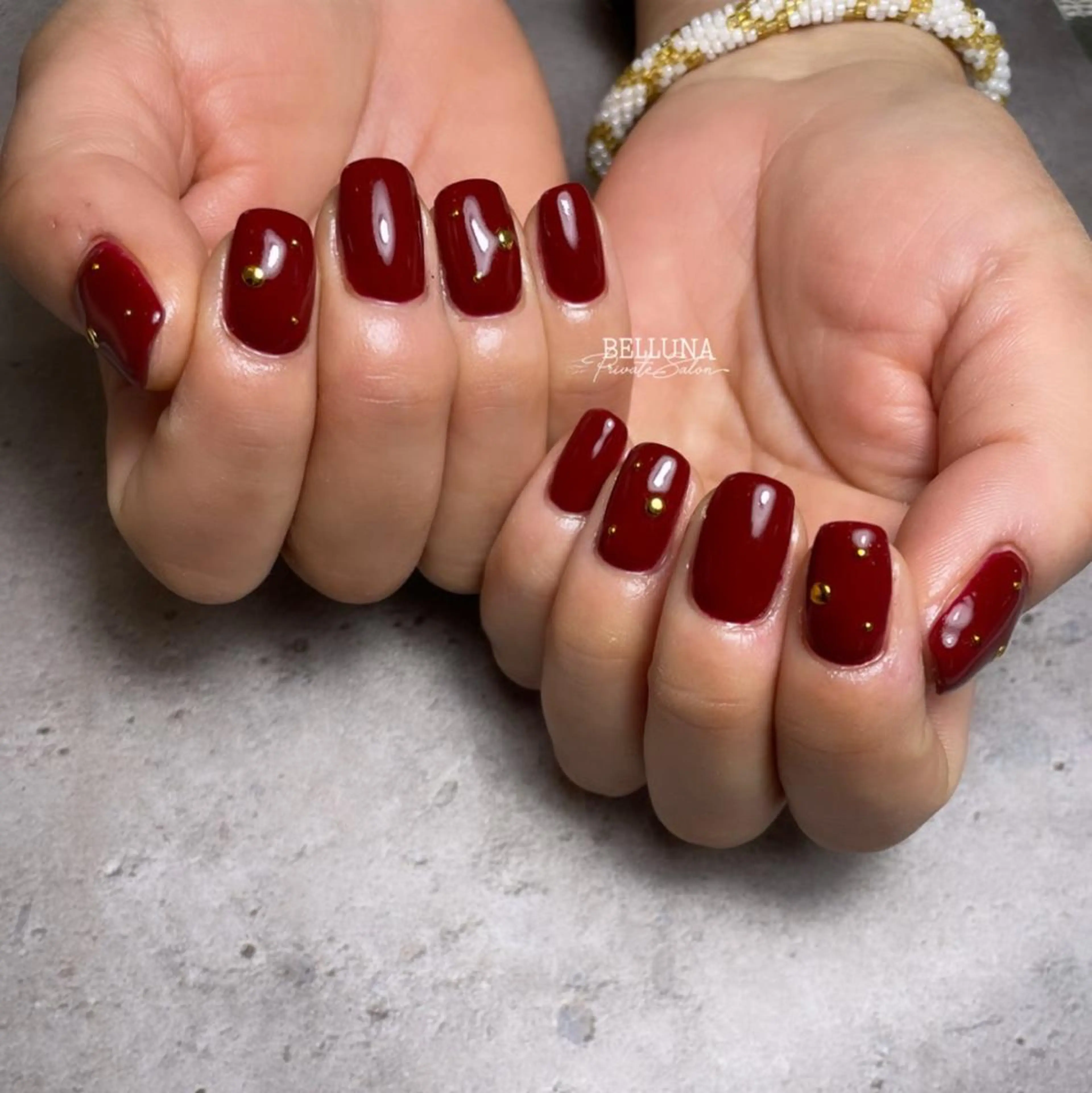 ショート ネイル ハンドネイル ハンドケア nail salon BELLUNA所属・BELLUNA Mizuki❤︎のネイルデザイン