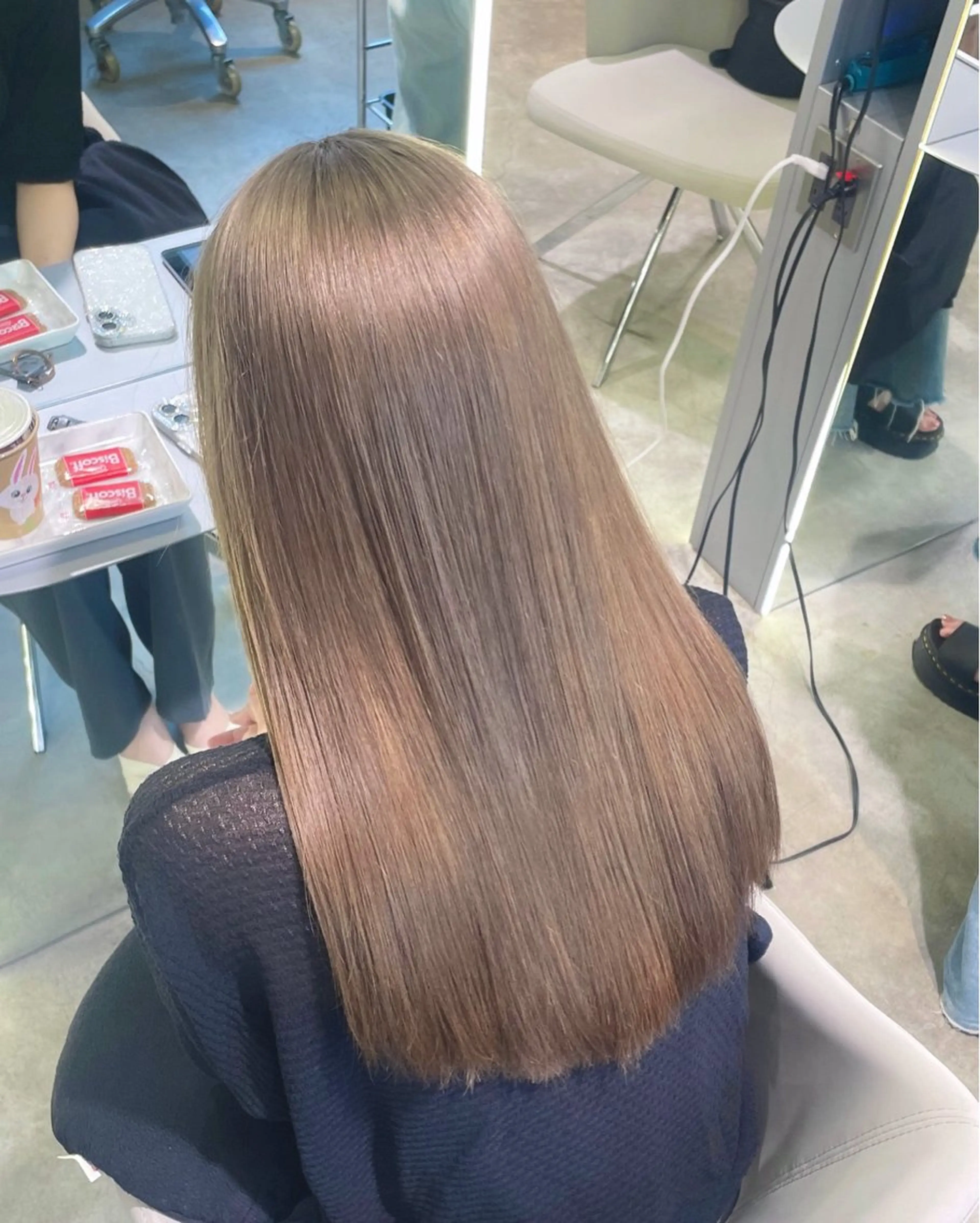 【8月限定✨️】ケアブリーチリタッチ+カラーモデル🤍の写真