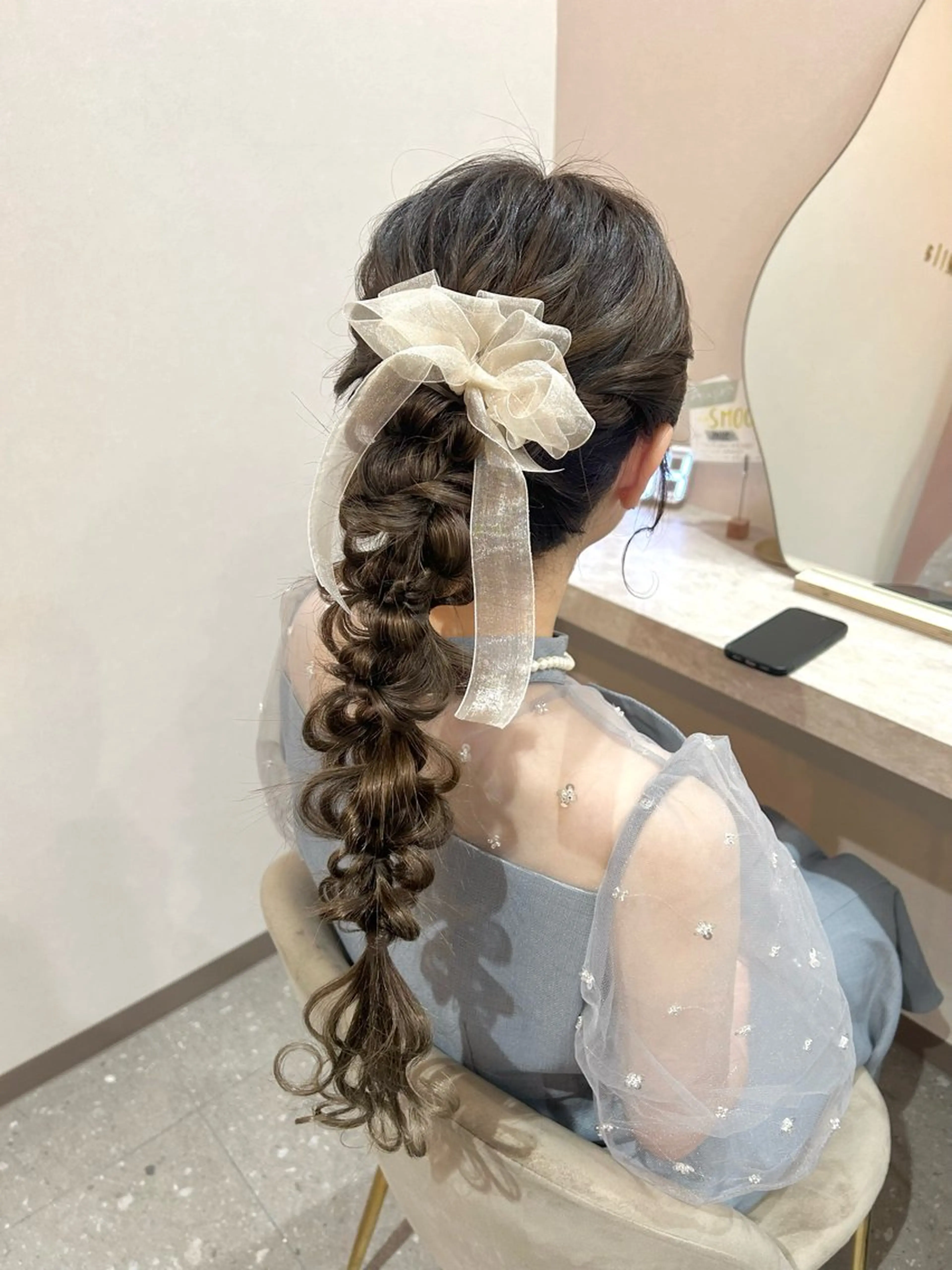 ロング ヘアセット 平沼 葉津紀のその他イメージ