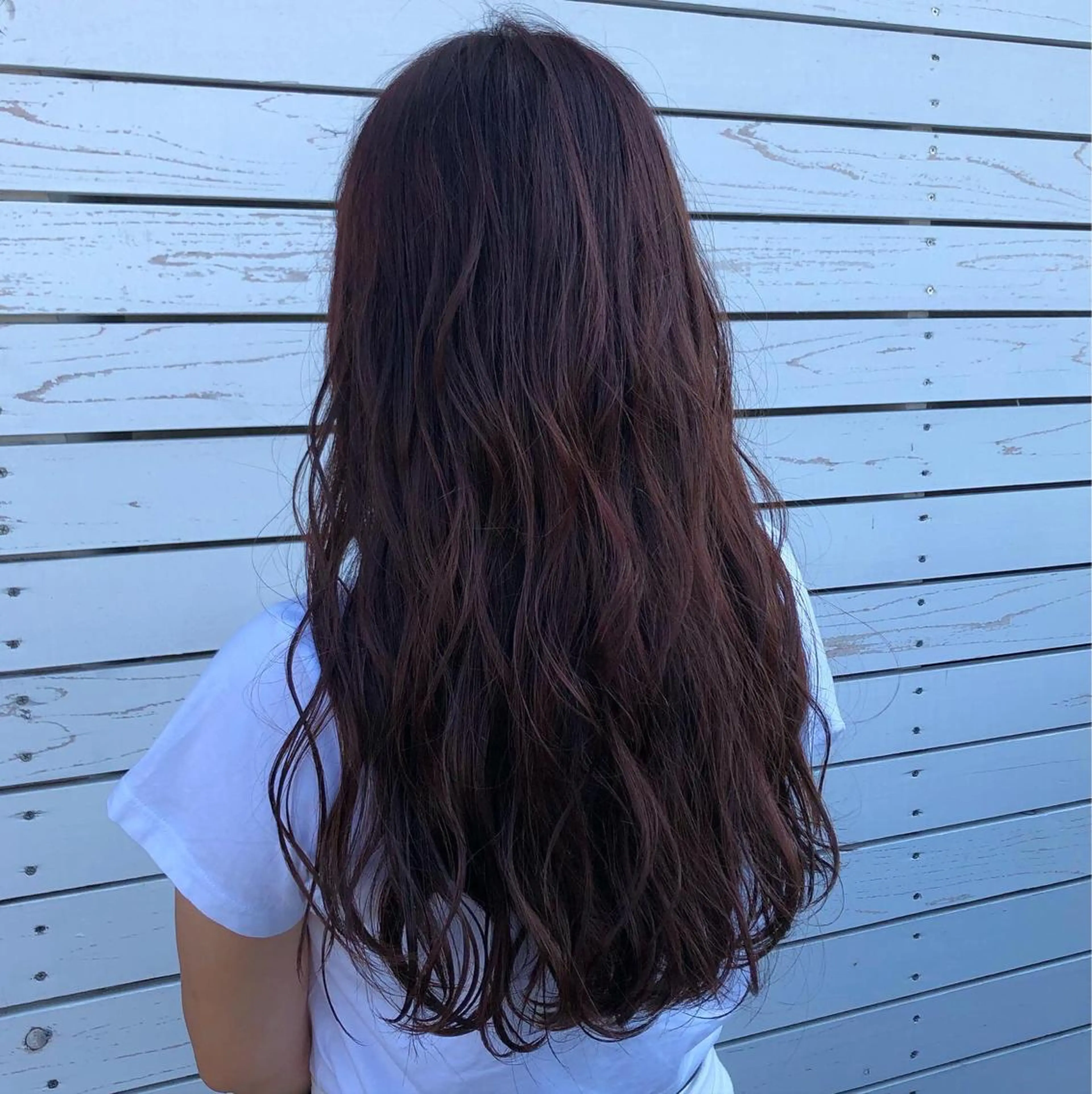 ロング カラー ヘアアレンジ CREAPY　日向野 利菜のヘアスタイル