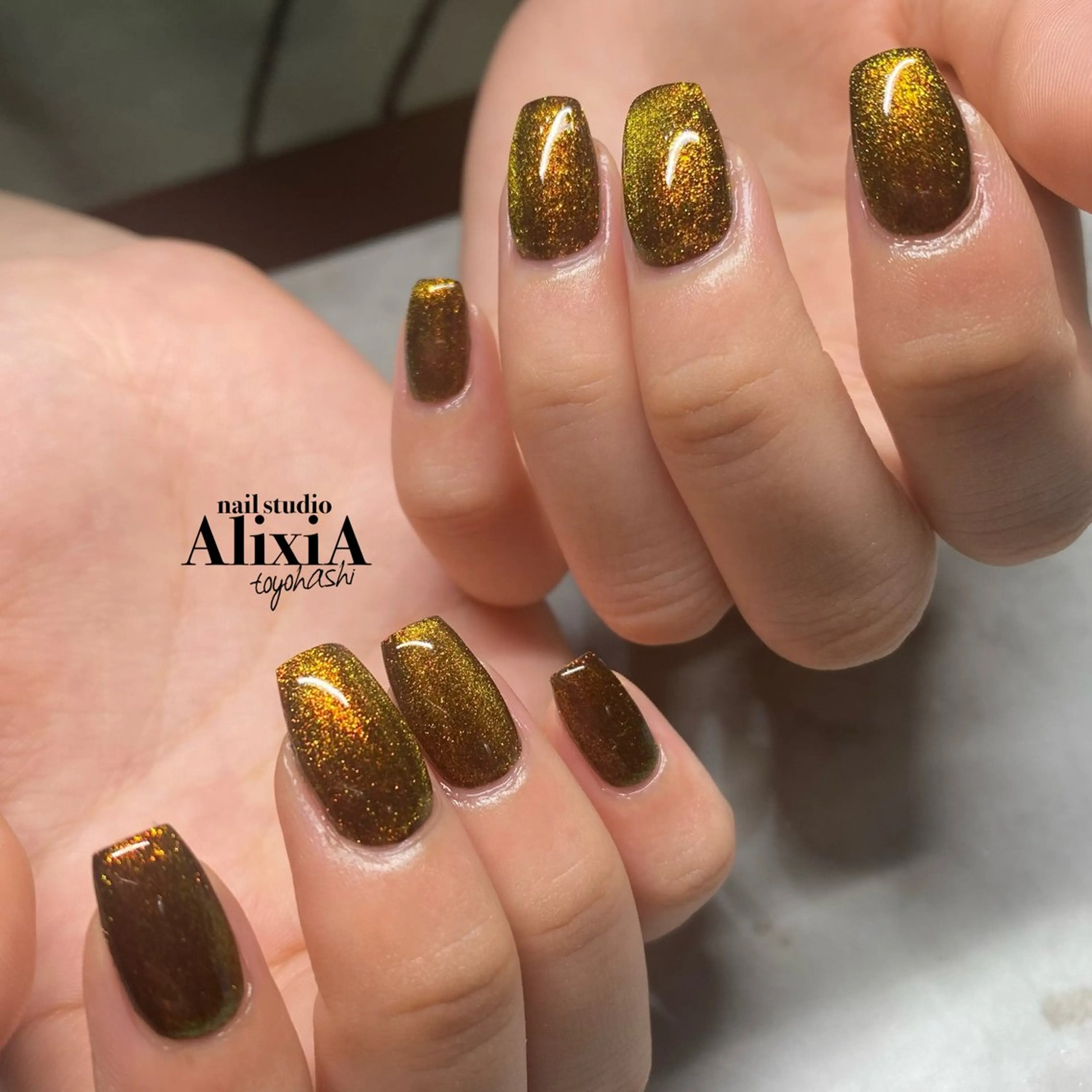 ネイル ハンドネイル AlixiA   nail studio所属・AlixiA ゆみのネイルデザイン
