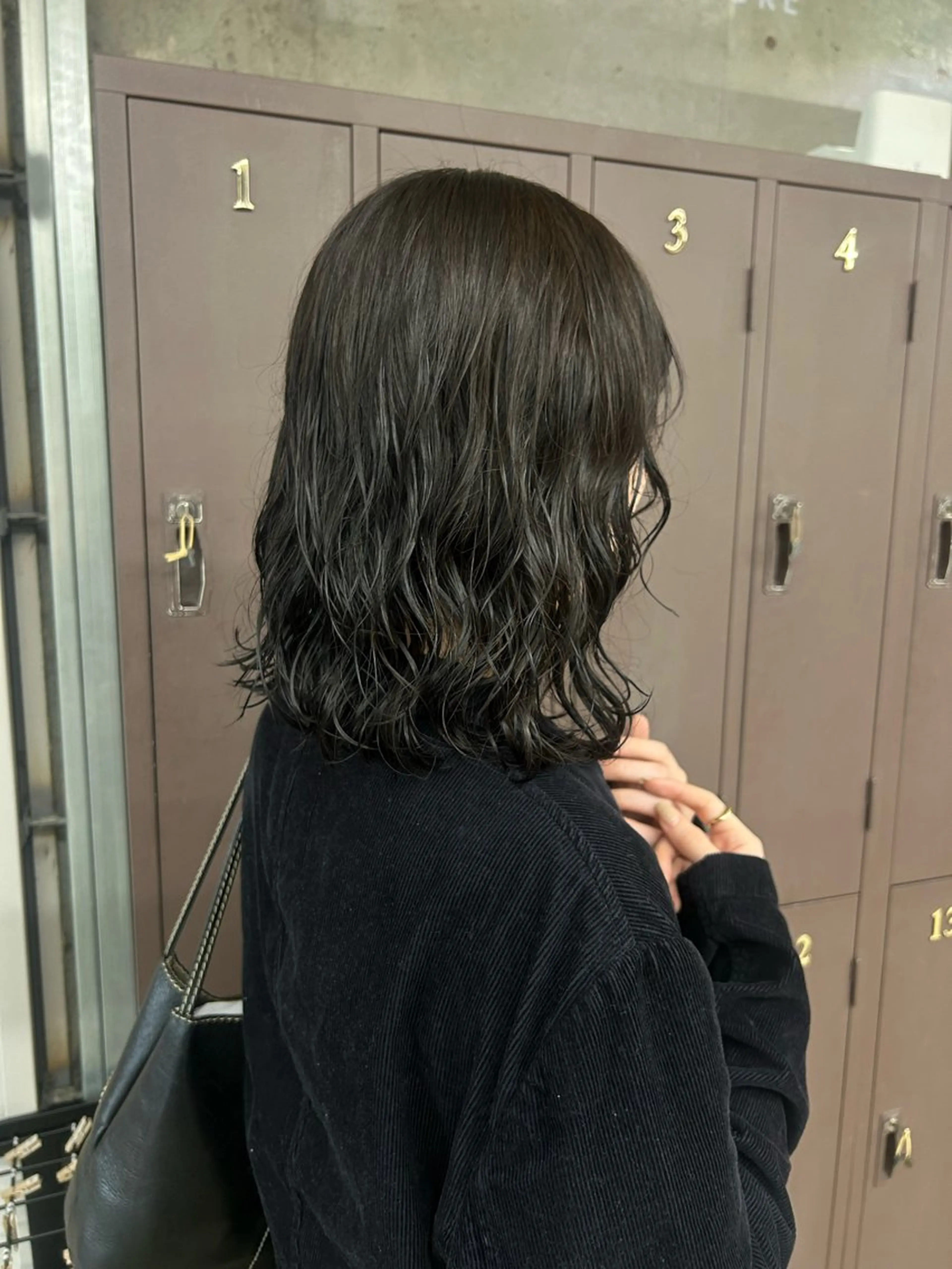 ミディアム カット ヘアカラー パーマ 伊藤ほのか /パーマ/ショートのヘアスタイル