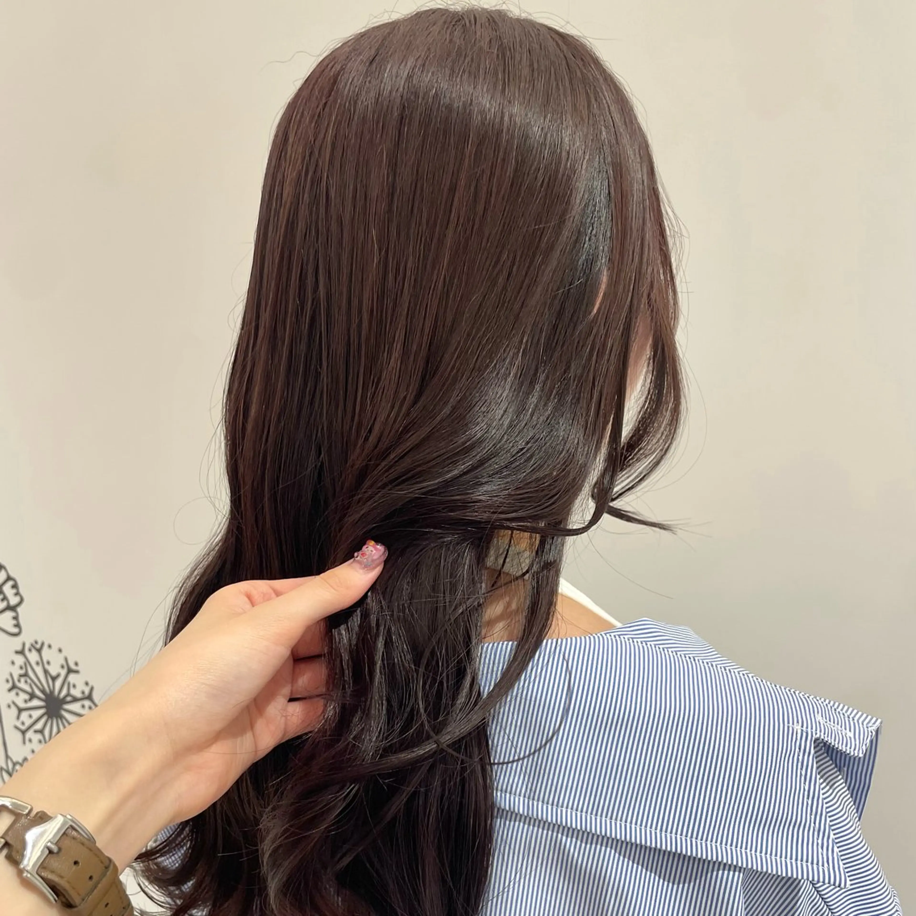 ロング カット ヘアカラー 🧁艶カラー /アレンジ🎀くるみのヘアスタイル