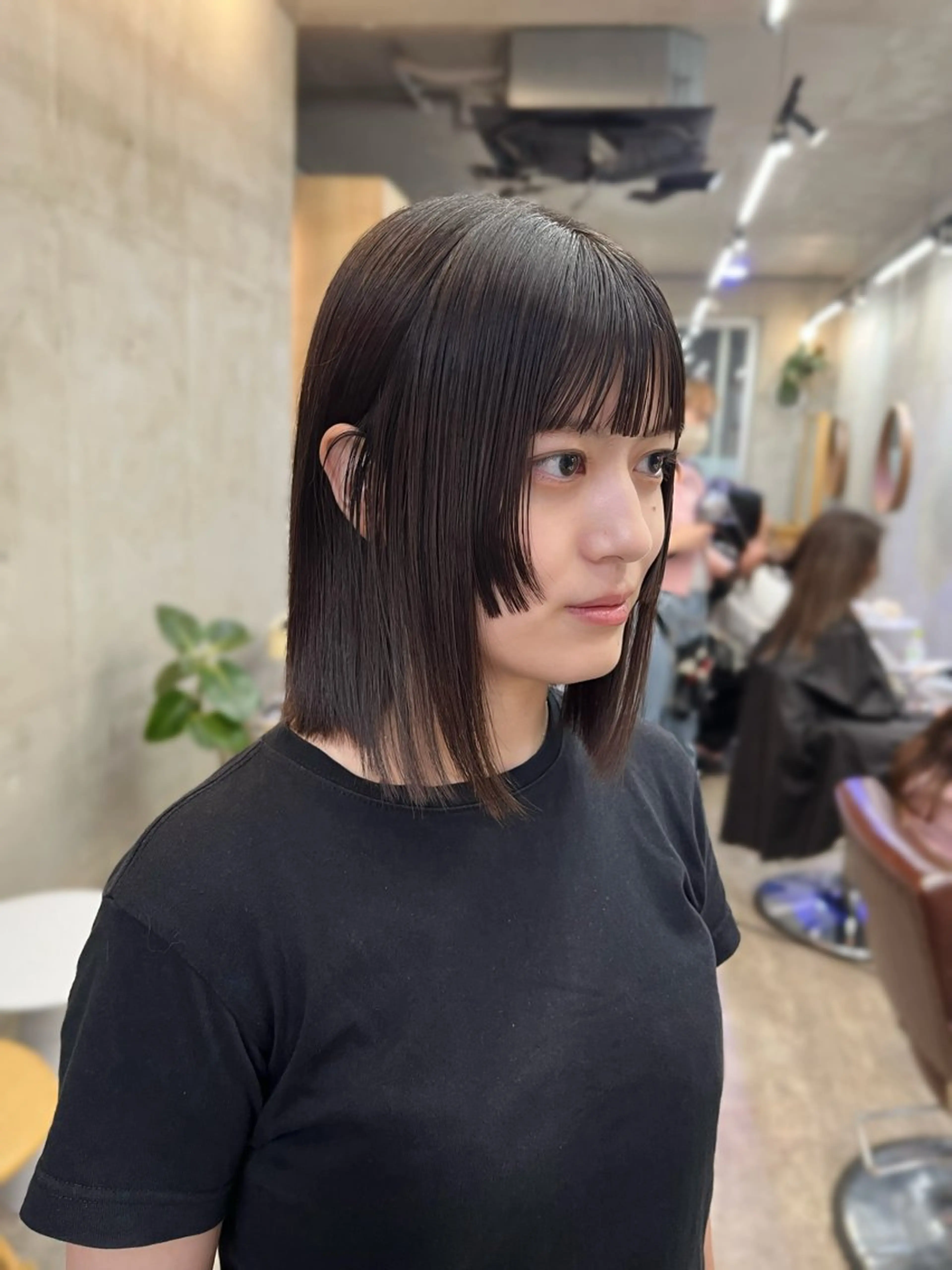 ショート カラー ベージュカラー ブリーチ ケアブリーチ 透明感カラー ダブルカラー SALT WATER所属・🫐 𝐌𝐚𝐨 🫐ボブモデル募集のヘアスタイル