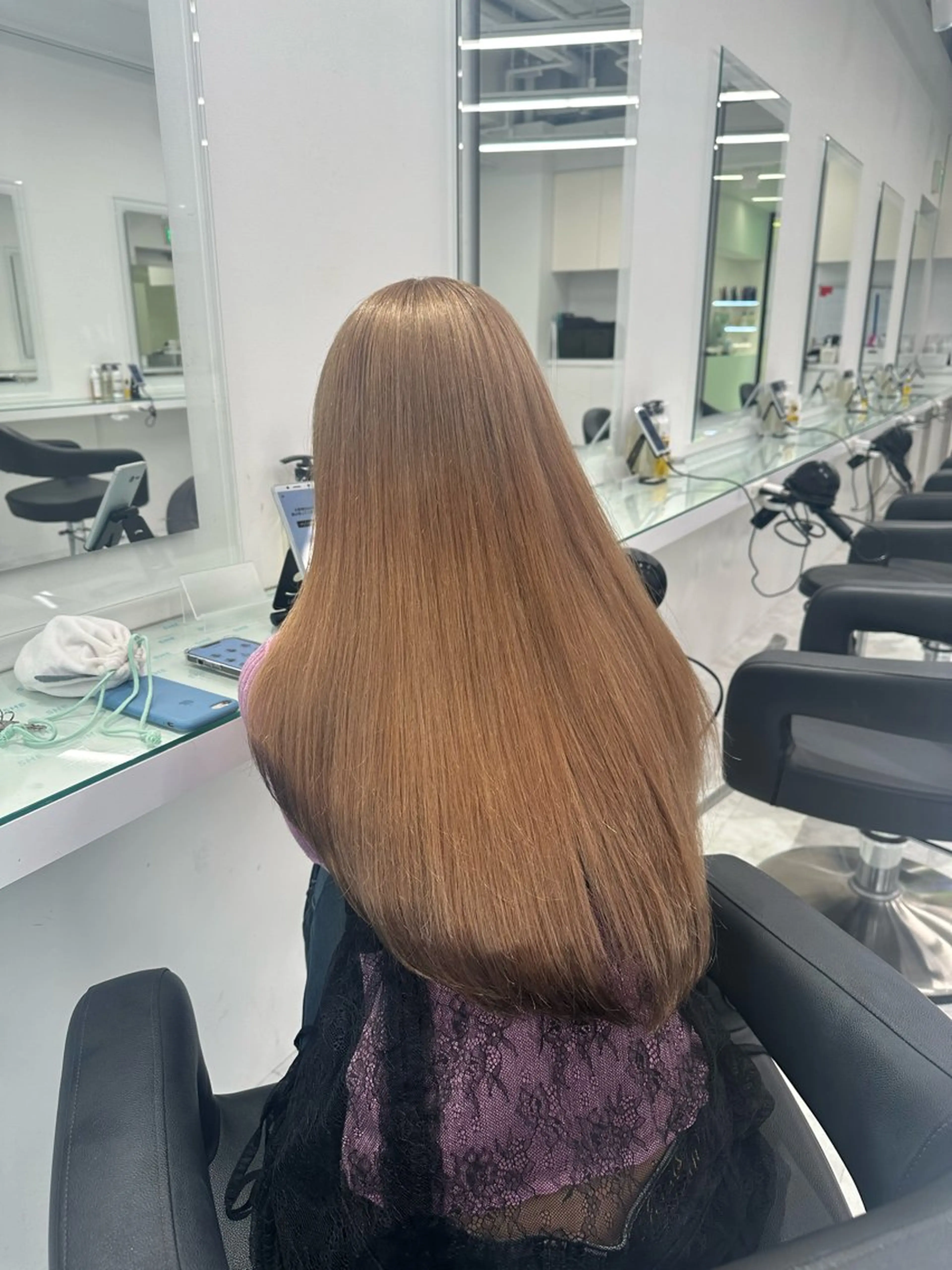 カラー カット ヘアカラー トリートメント うる艶透明感🌼 まなかのヘアスタイル