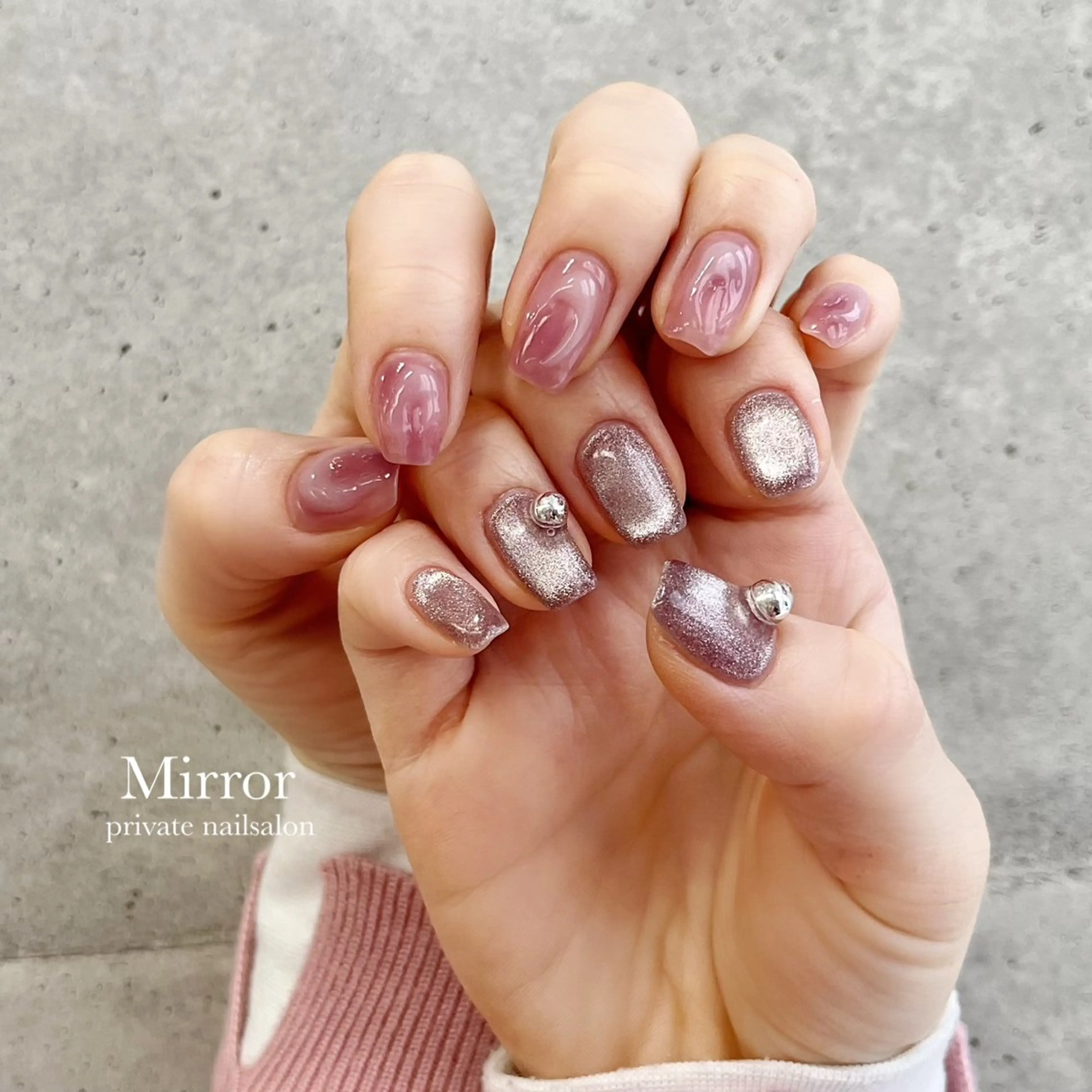 ネイル nailsalon Mirrorのネイルデザイン