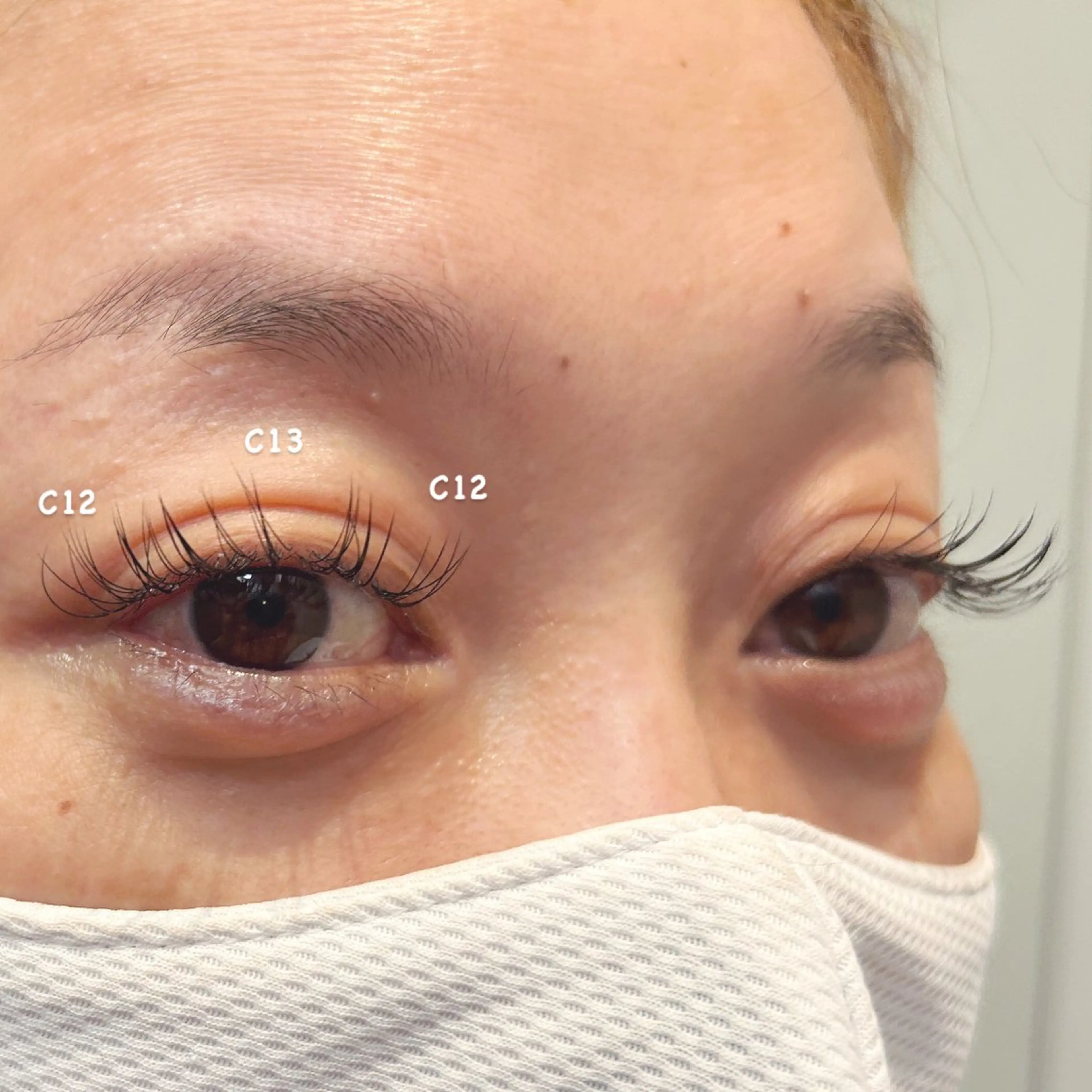 マツエクモデル80(片目40)本まで👀✨️の写真