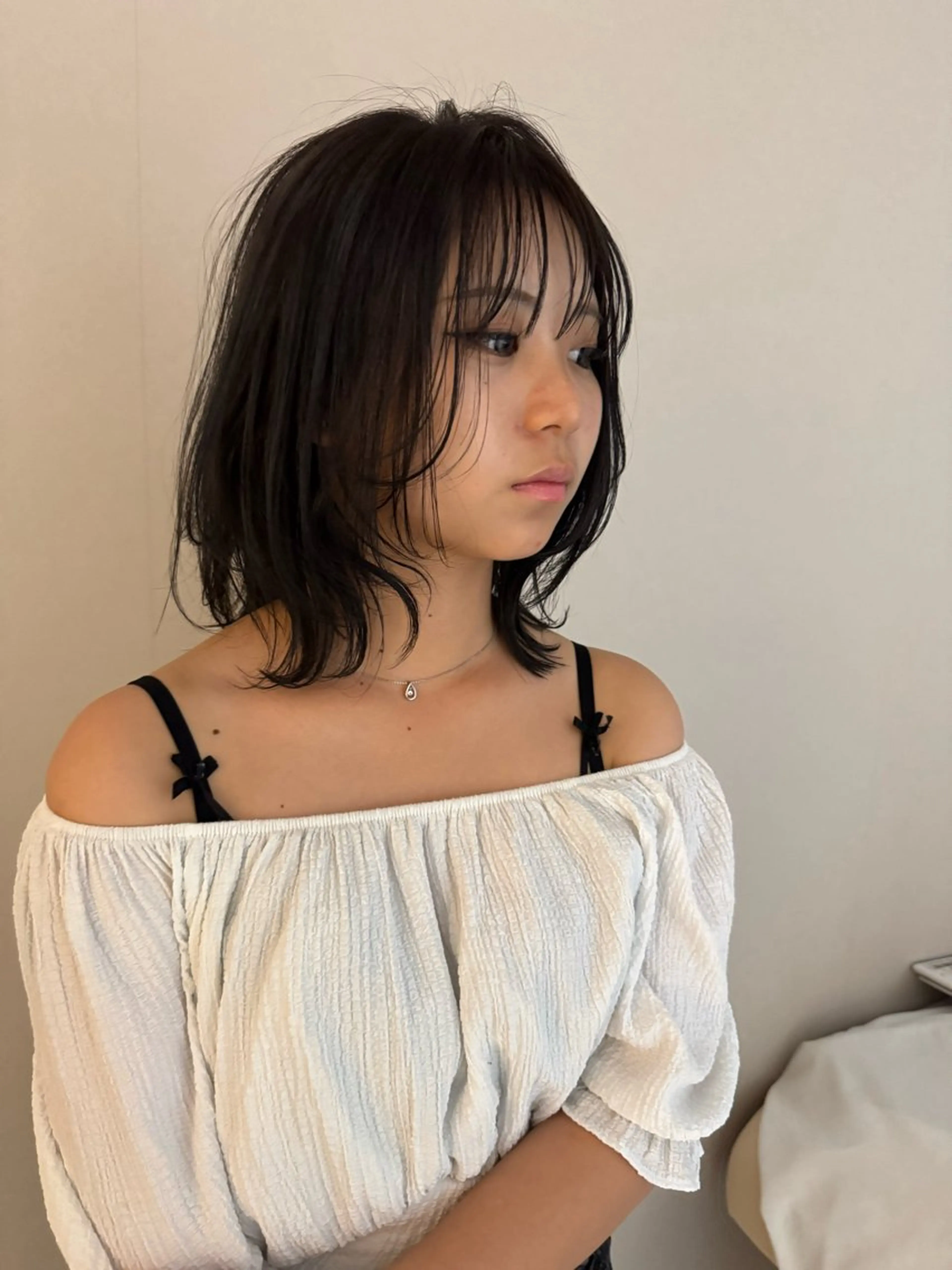 ショート カット ✨艶ブリーチカラー✨ ✨艶髪ストレート✨のヘアスタイル