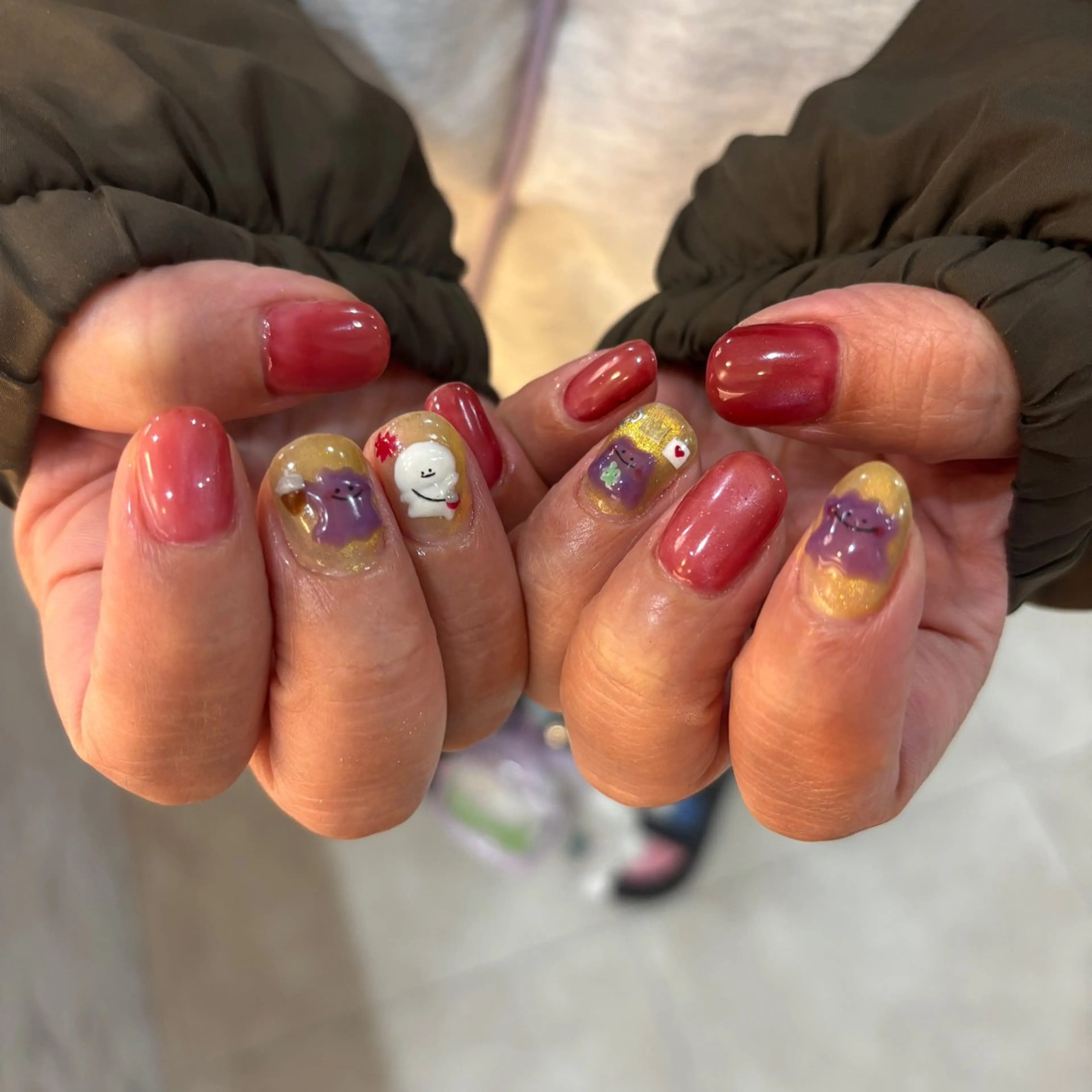 ネイル ハンドネイル フットネイル 栗田 ゆう子のネイルデザイン