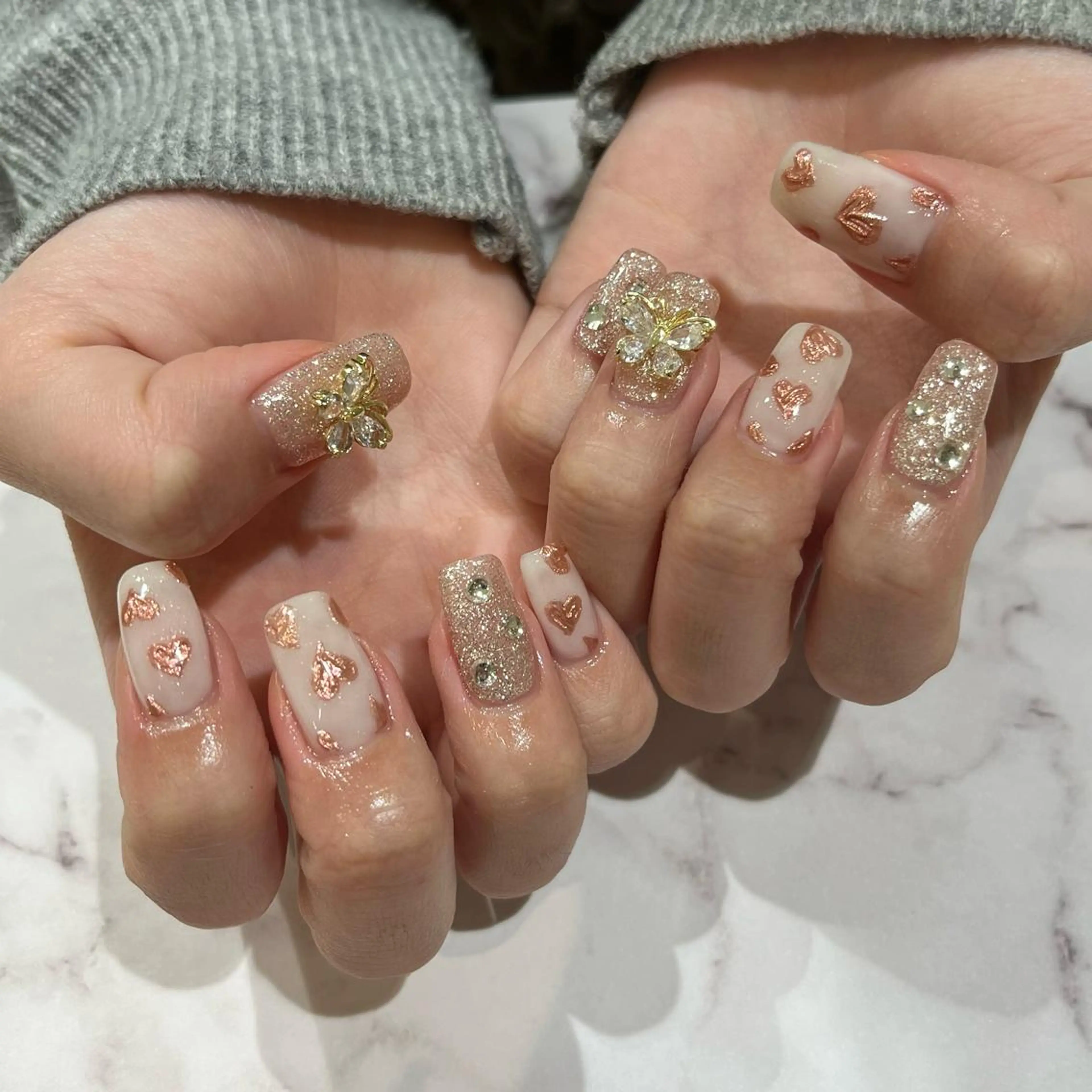 ネイル ハンドネイル Allure戸祭店 yukinoのネイルデザイン