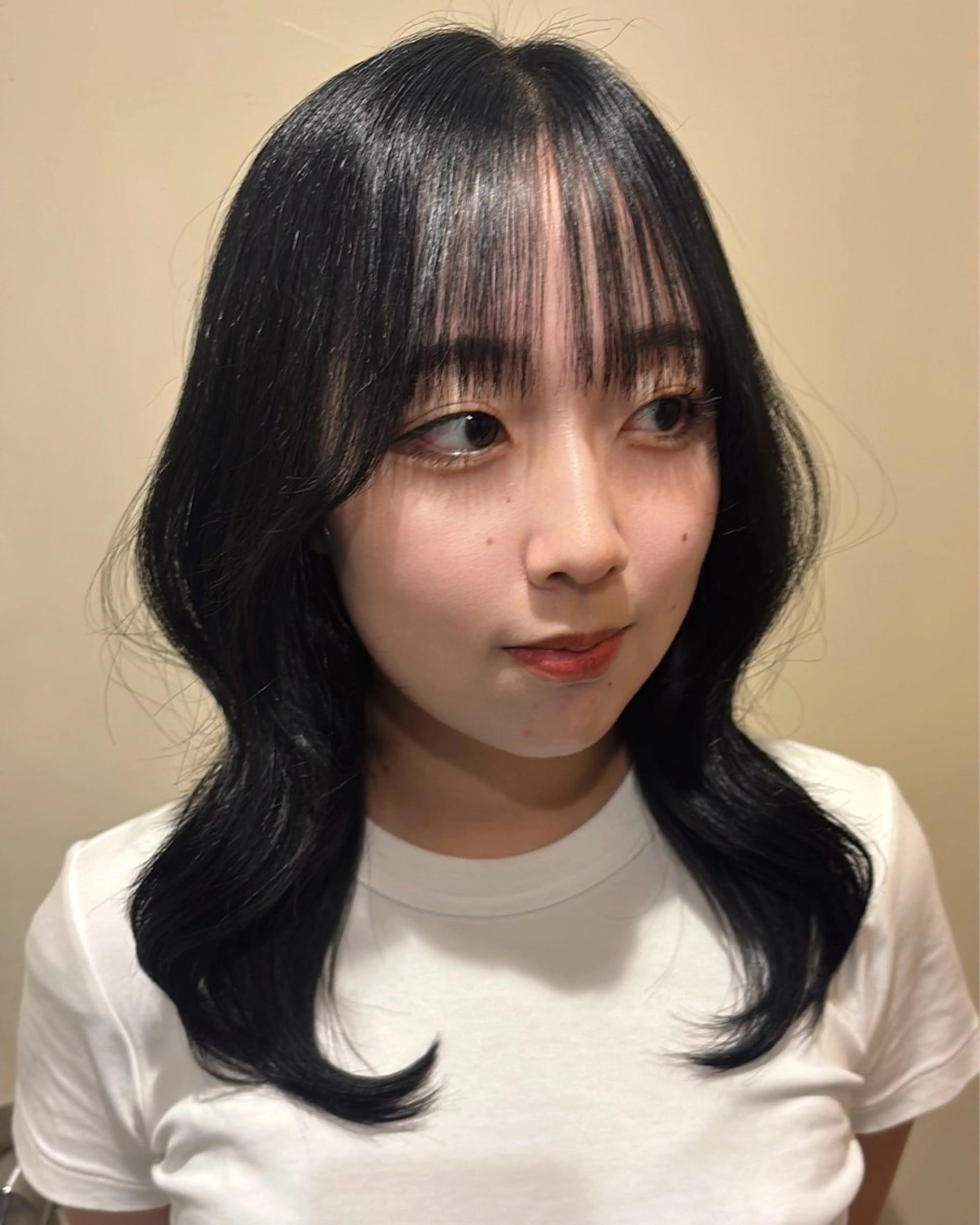 巻き下ろしヘア♡  お出かけやデート向けヘアセットの写真
