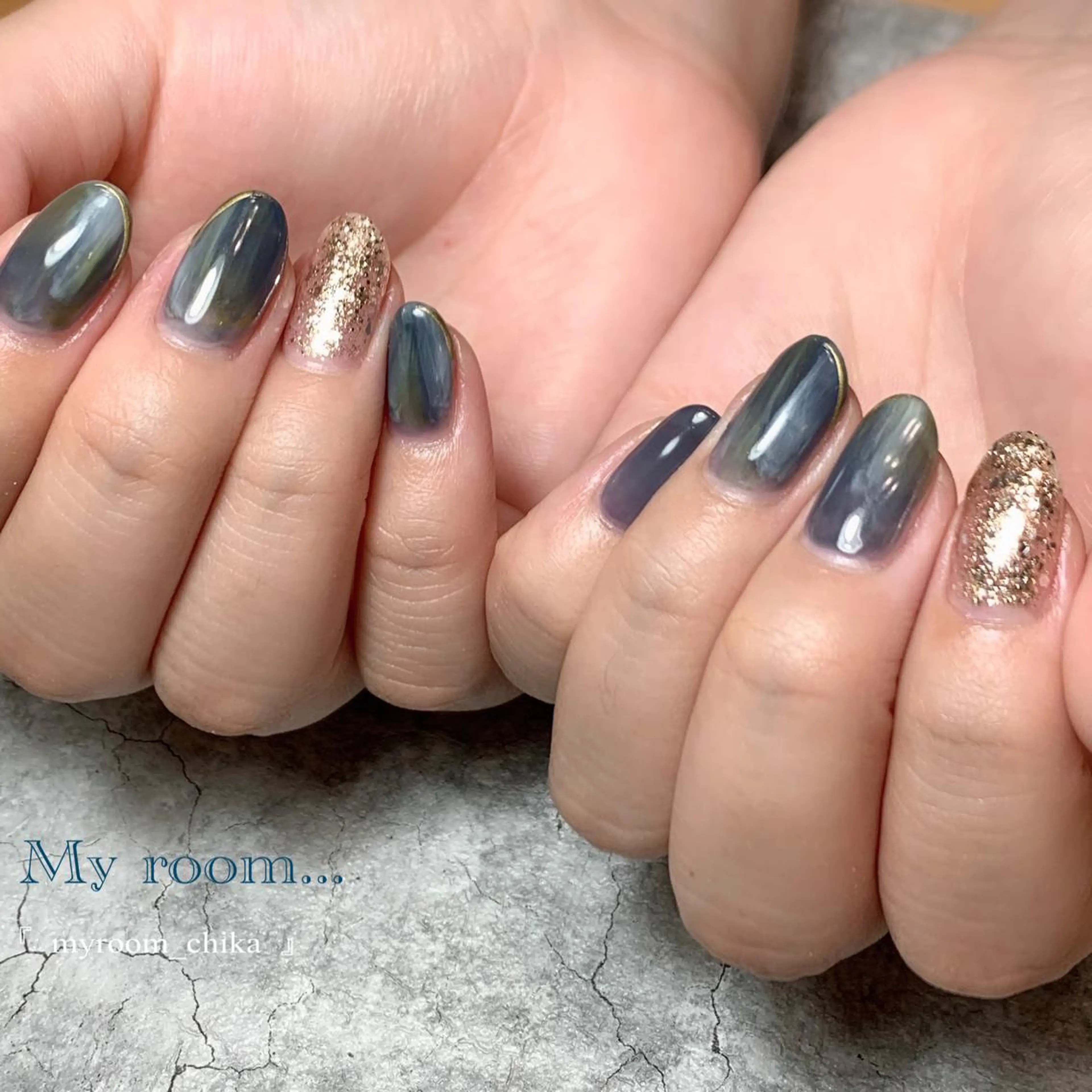 ネイル ニュアンスネイル Amua.facial salon所属・Amua.ハーブ 新宿御苑駅前のエステ・リラクイメージ