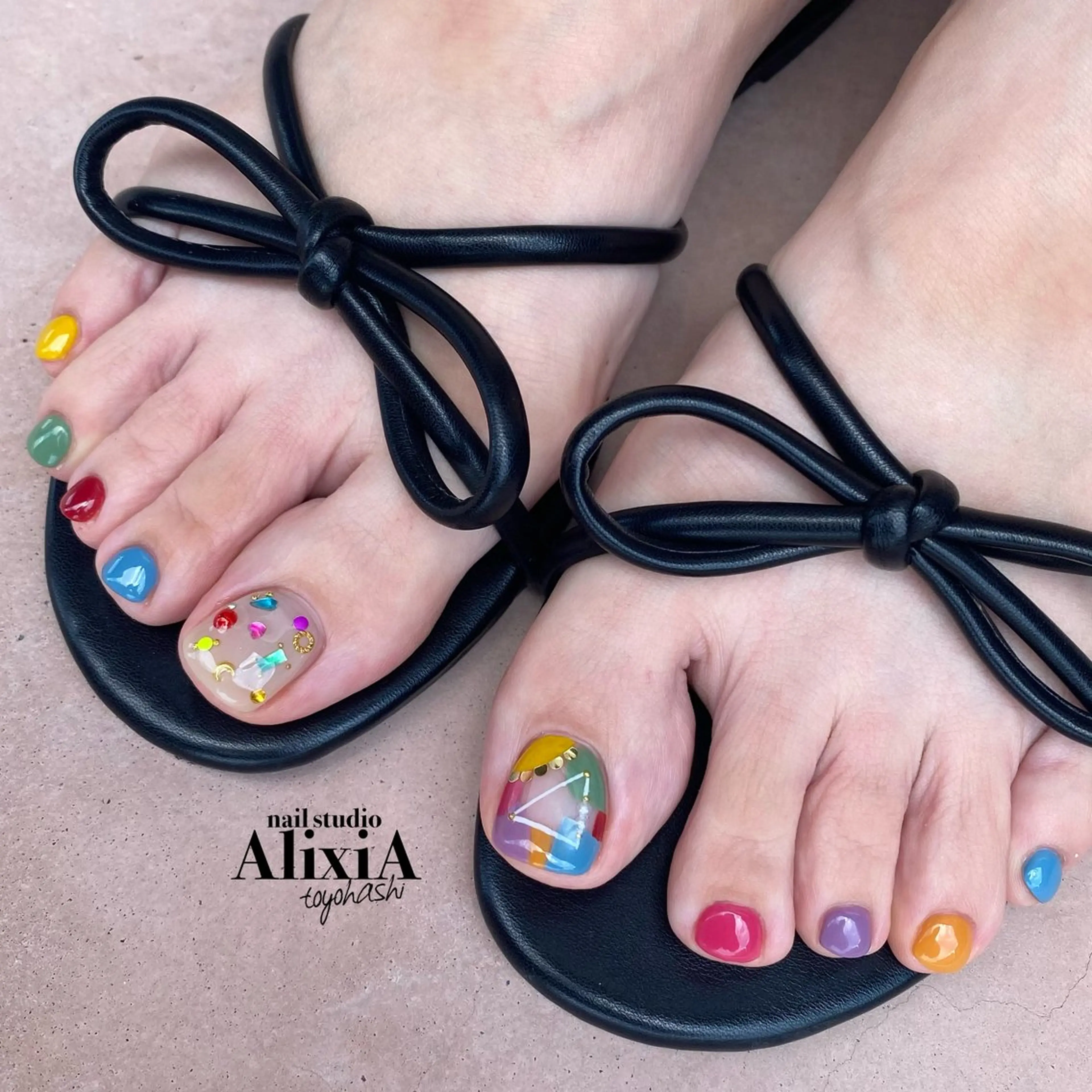 ネイル AlixiA   nail studio所属・AlixiA ゆみのネイルデザイン