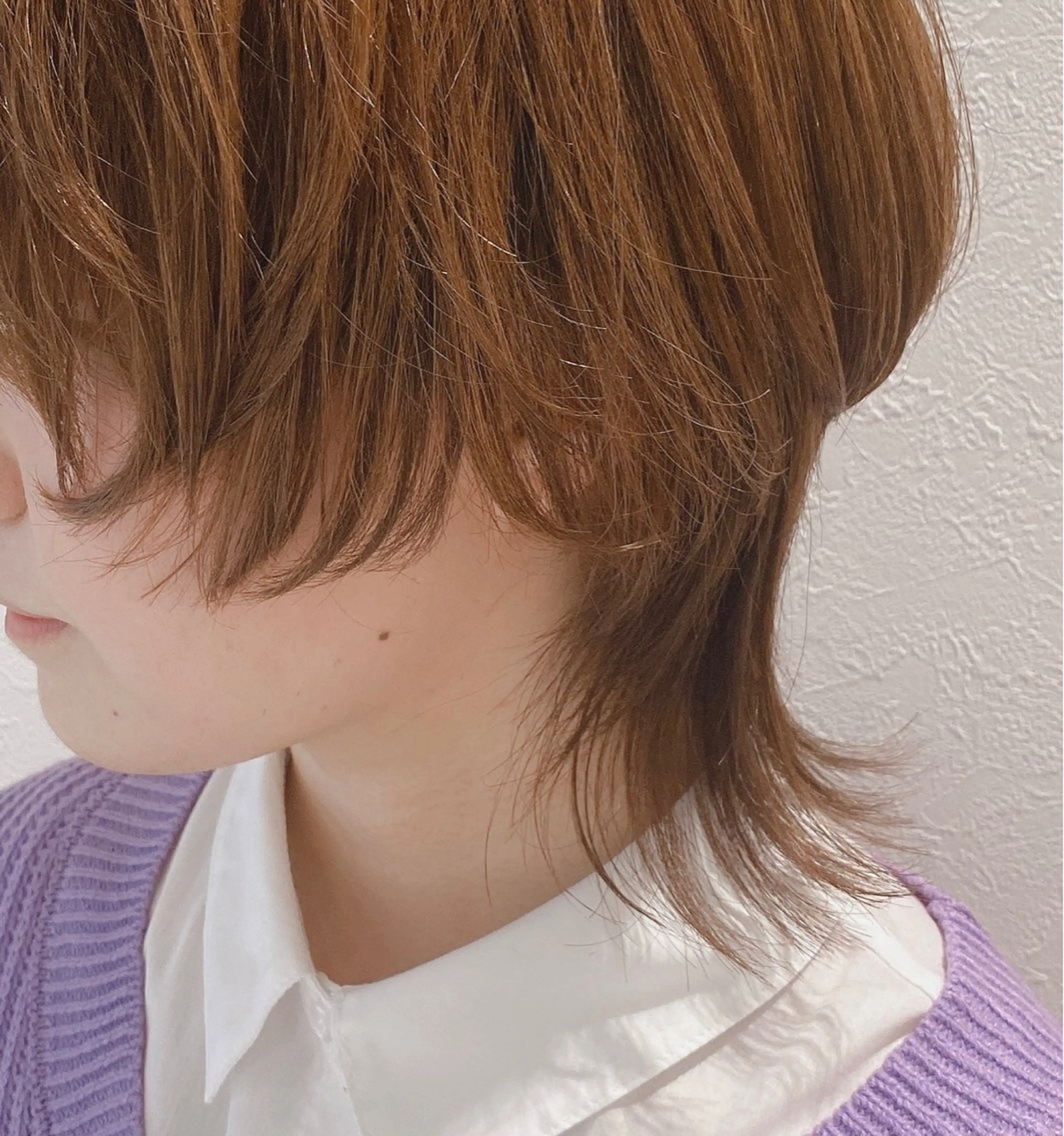 ミディアム ウルフカット 全国認定講師 高久のヘアスタイル