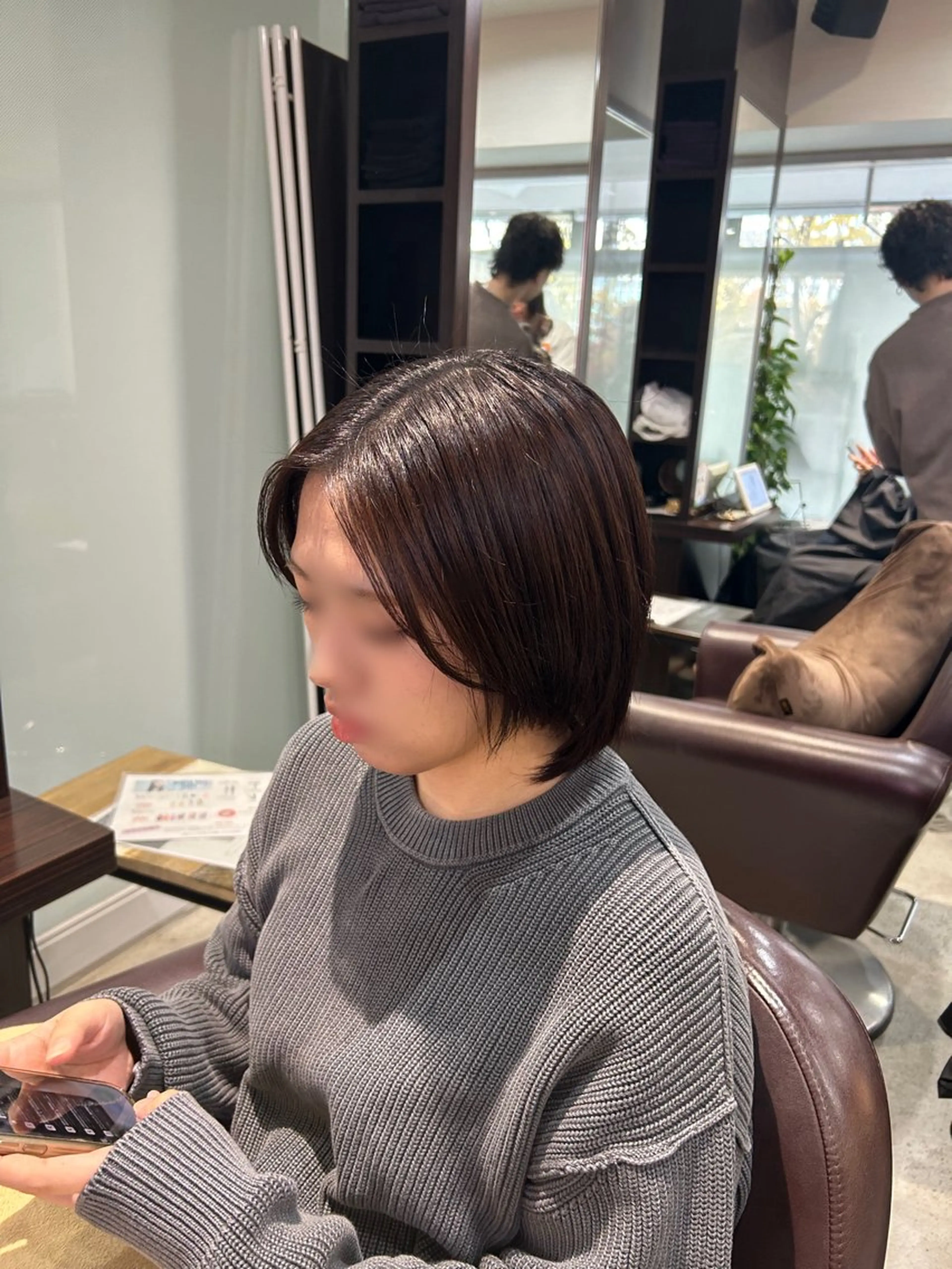 ショート カラー ヘアカラー ヘッドスパ 坂本奈都美 🎀のヘアスタイル