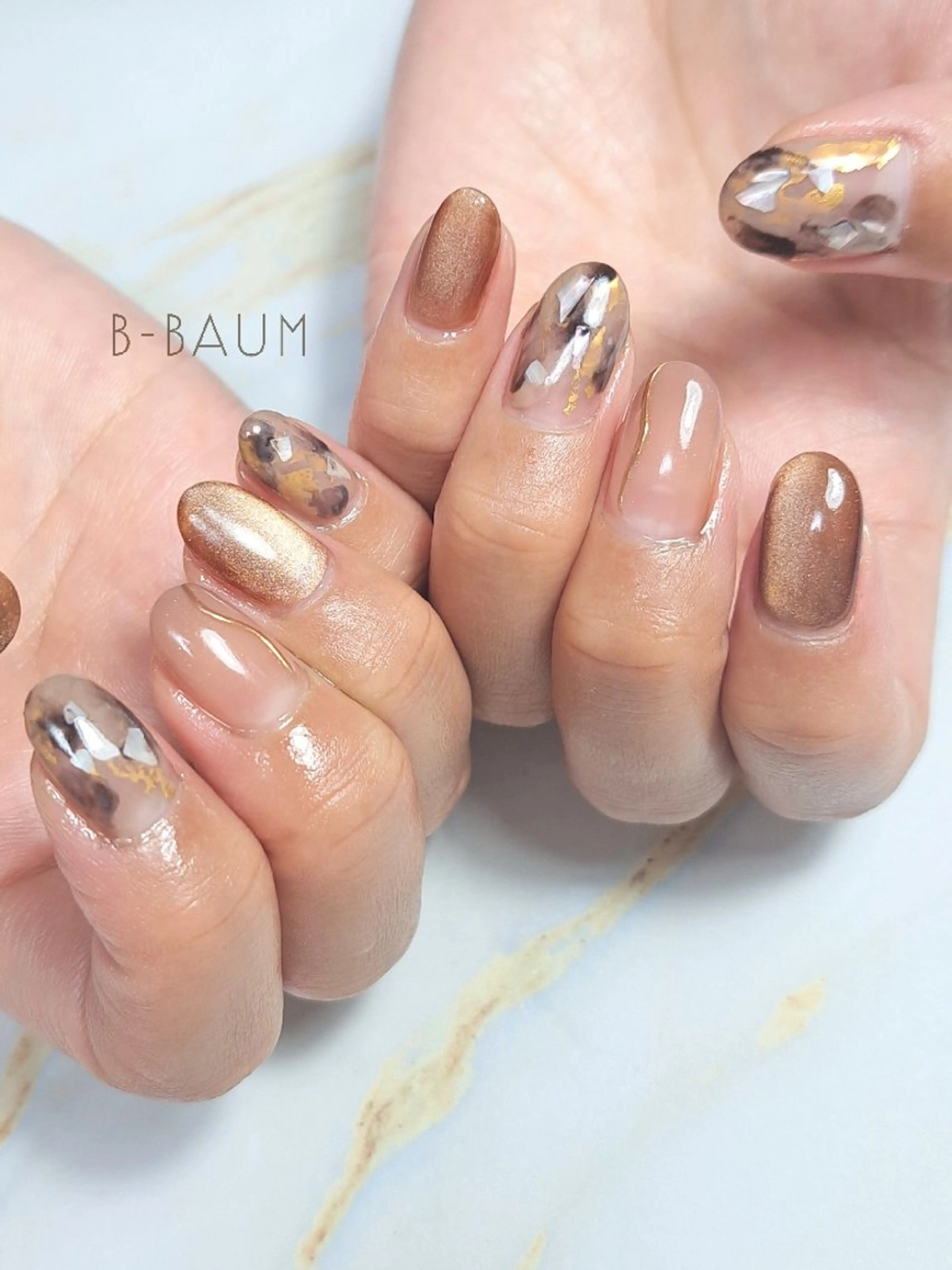 ネイル ハンドネイル B-BAUM  nailsalon のネイルデザイン