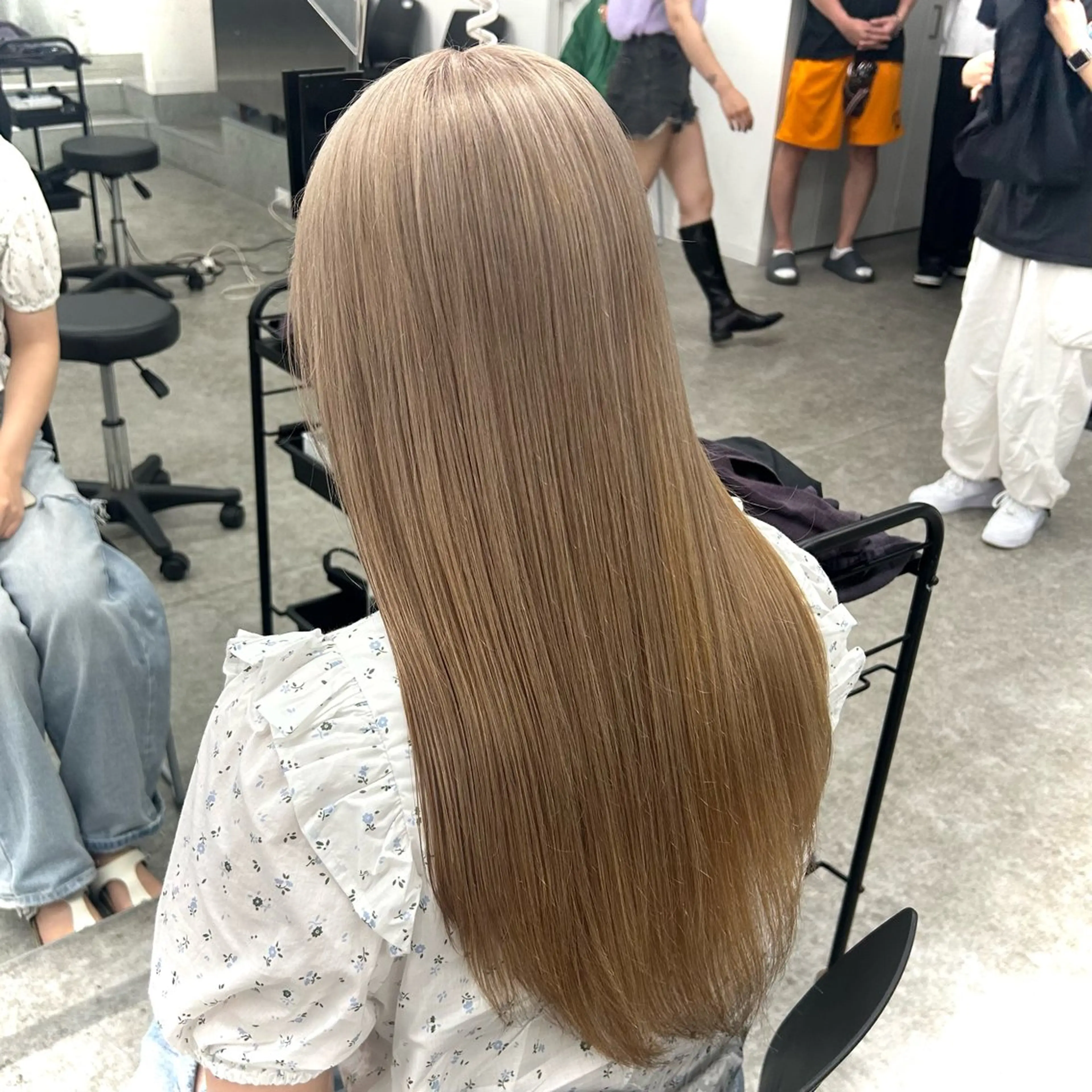 ロング ヘアカラー ヘッドスパ ヘアセット Miwa🤍ダメージ レスカラー特化🦢のヘアスタイル