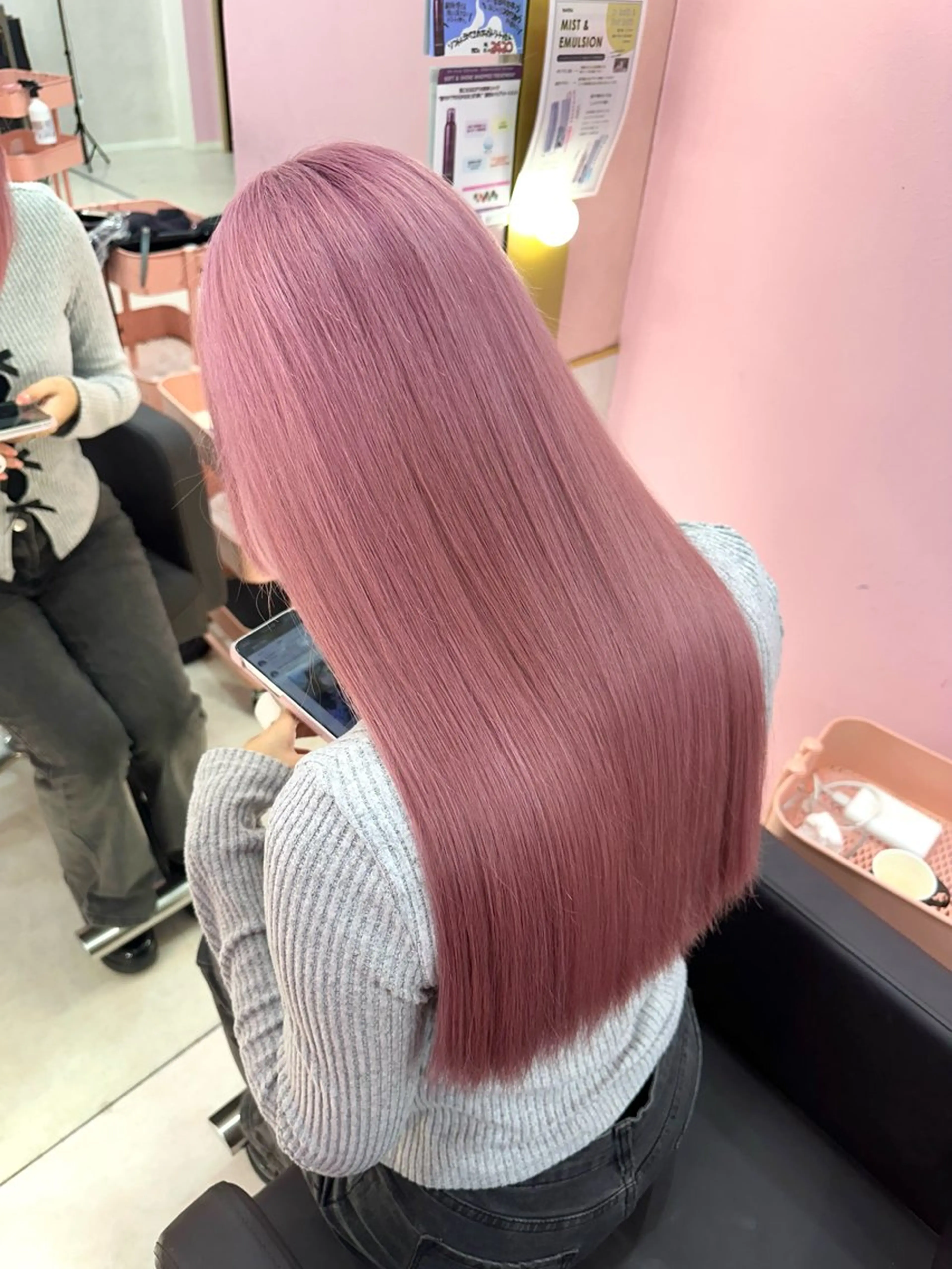 ロング カラー ヘアカラー トリートメント 🦋艶髪ハイトーン KOKI🦋のヘアスタイル
