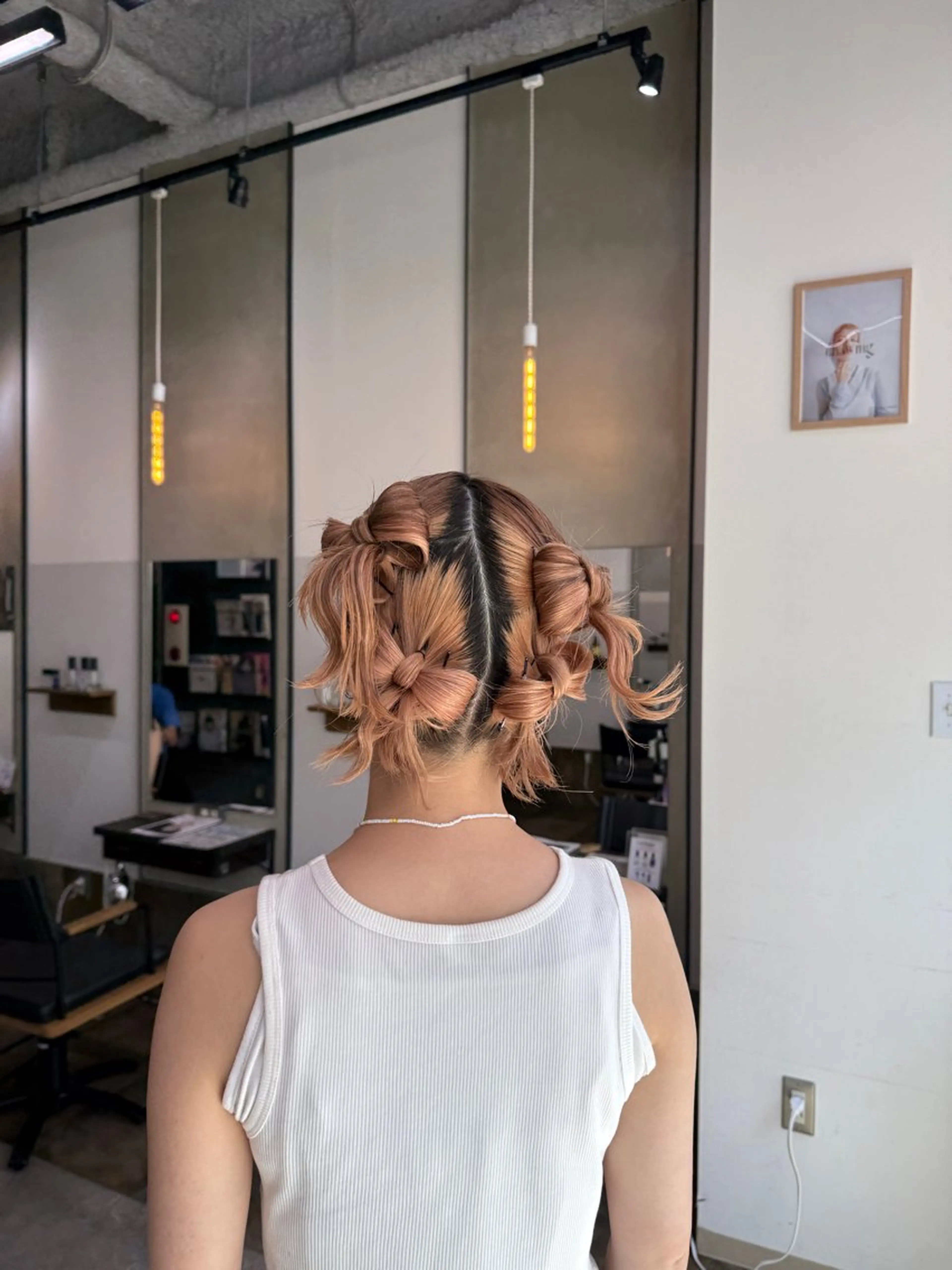 ミディアム ヘアアレンジ ヘアセット 福岡透明感カラー/ 髪質改善/ayaneのヘアスタイル