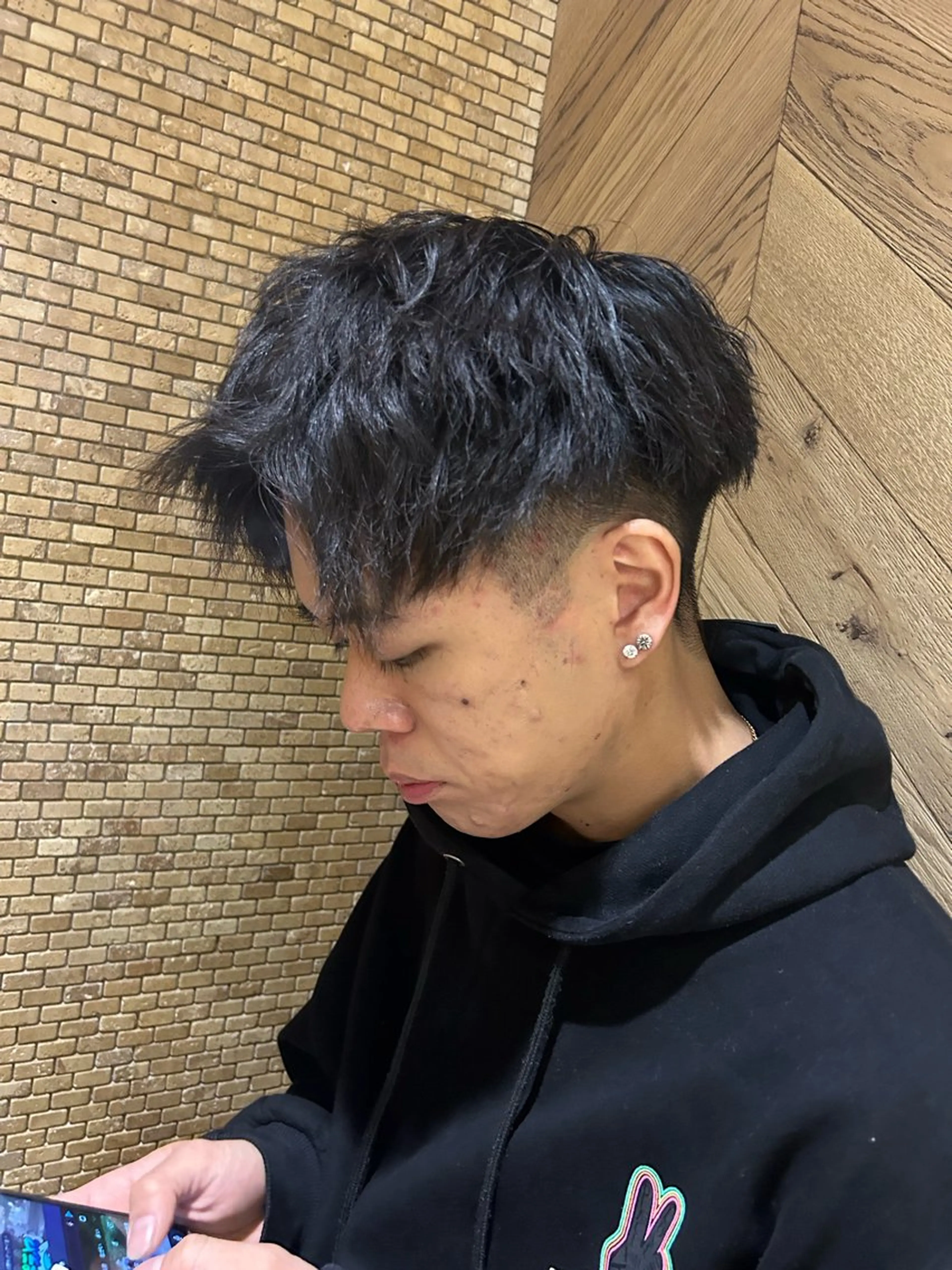 ショート パーマ メンズ メンズパーマの達人 /タカシマ　ダイスケのヘアスタイル