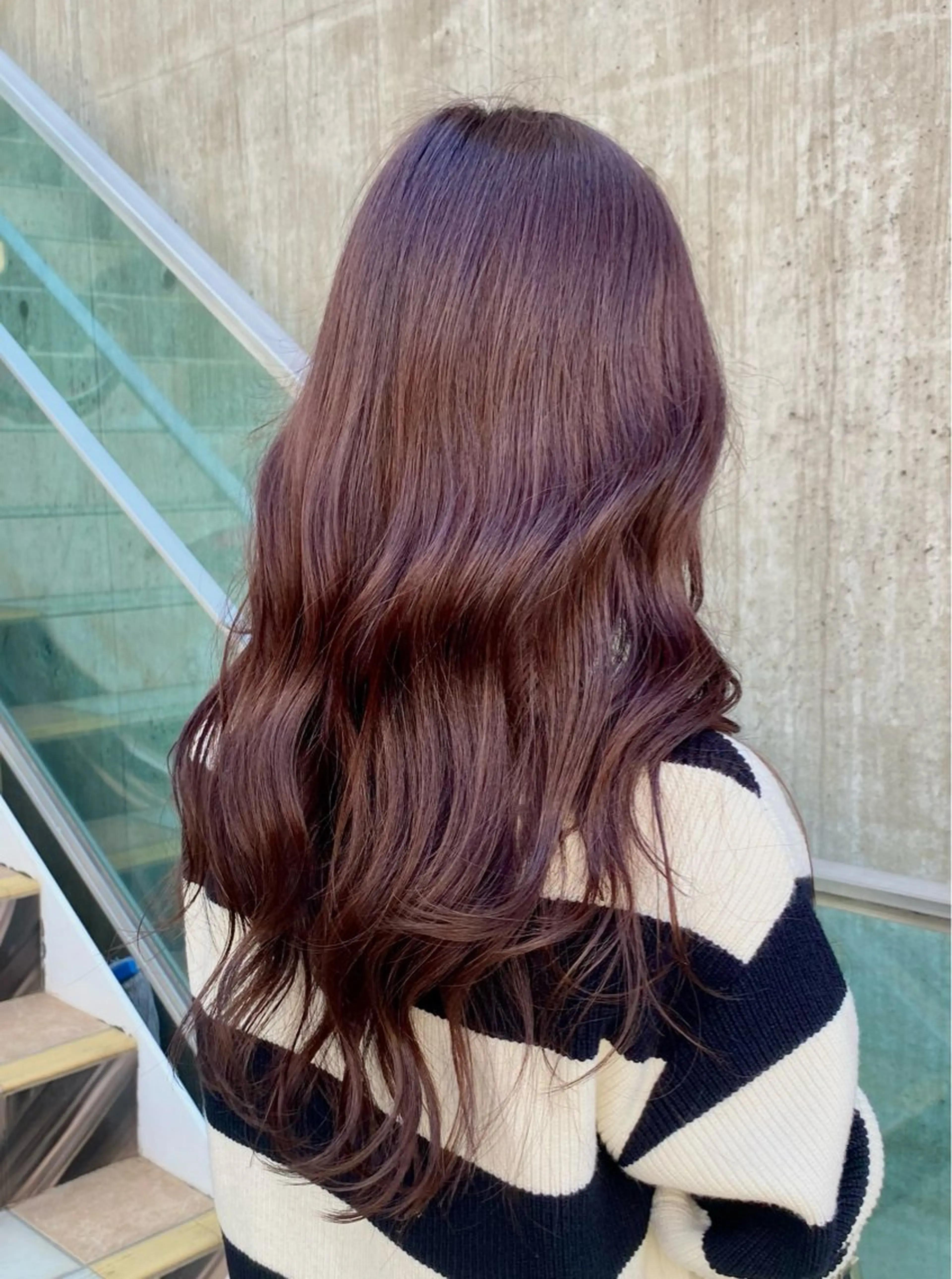 ロング カラー 韓国風ヘア カット ヘアカラー トリートメント 🎨まちだ💠 髪質改善N°ricoのヘアスタイル