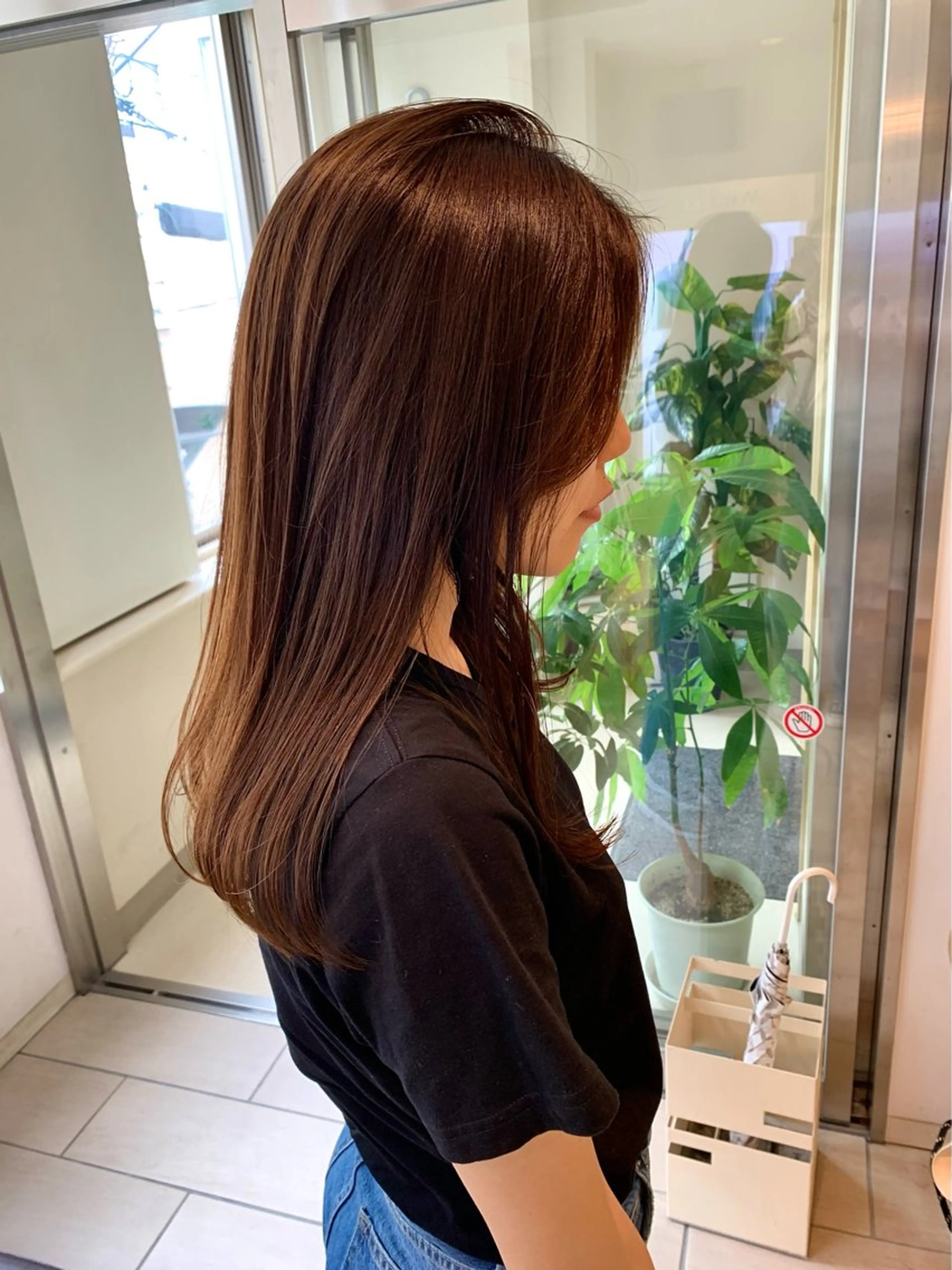 ロング ロング トリートメント ma'am Zee所属・石川 葵のヘアスタイル