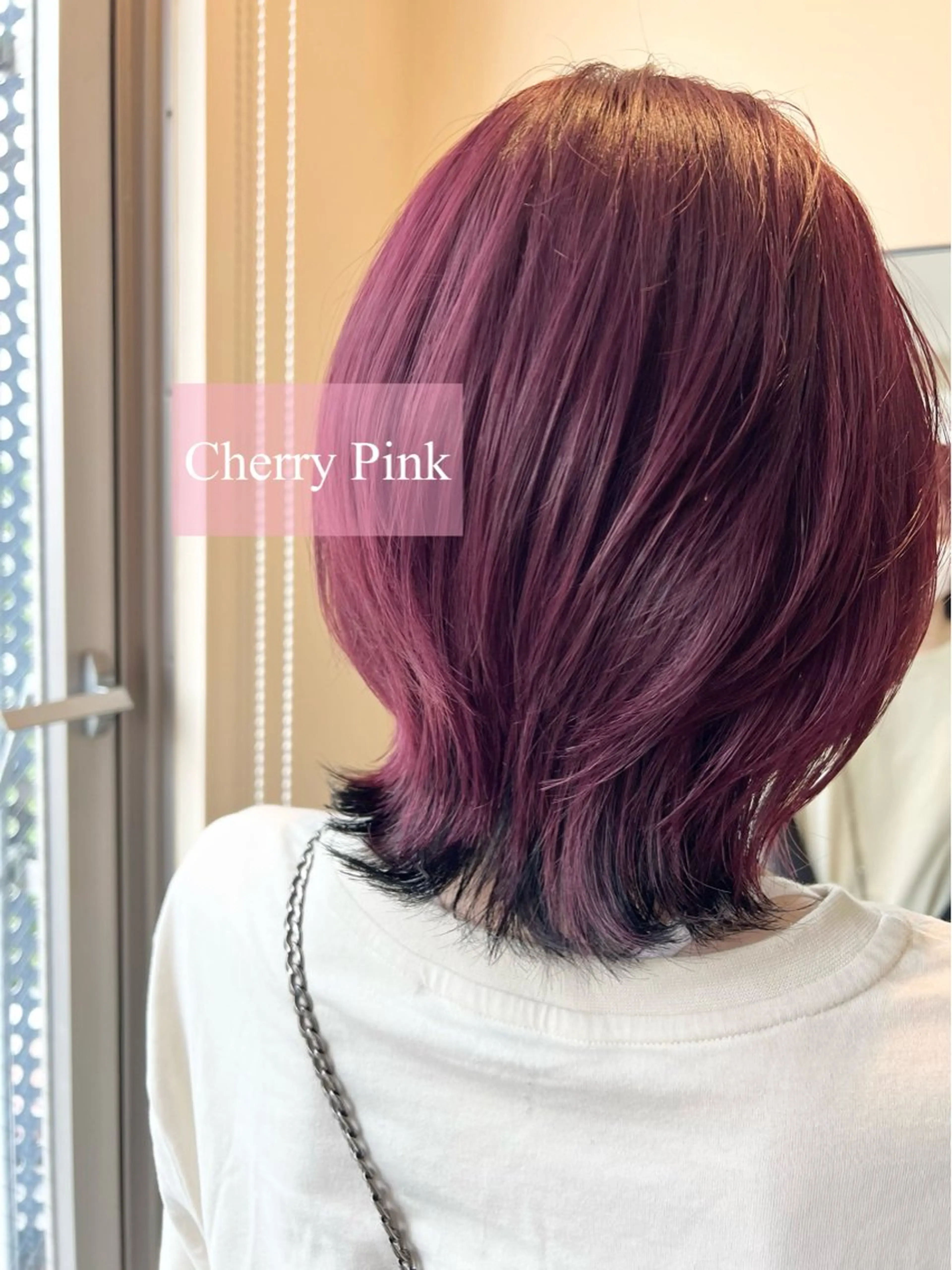 ショート カラー ヘアカラー Hanna by W_SALONのヘアスタイル