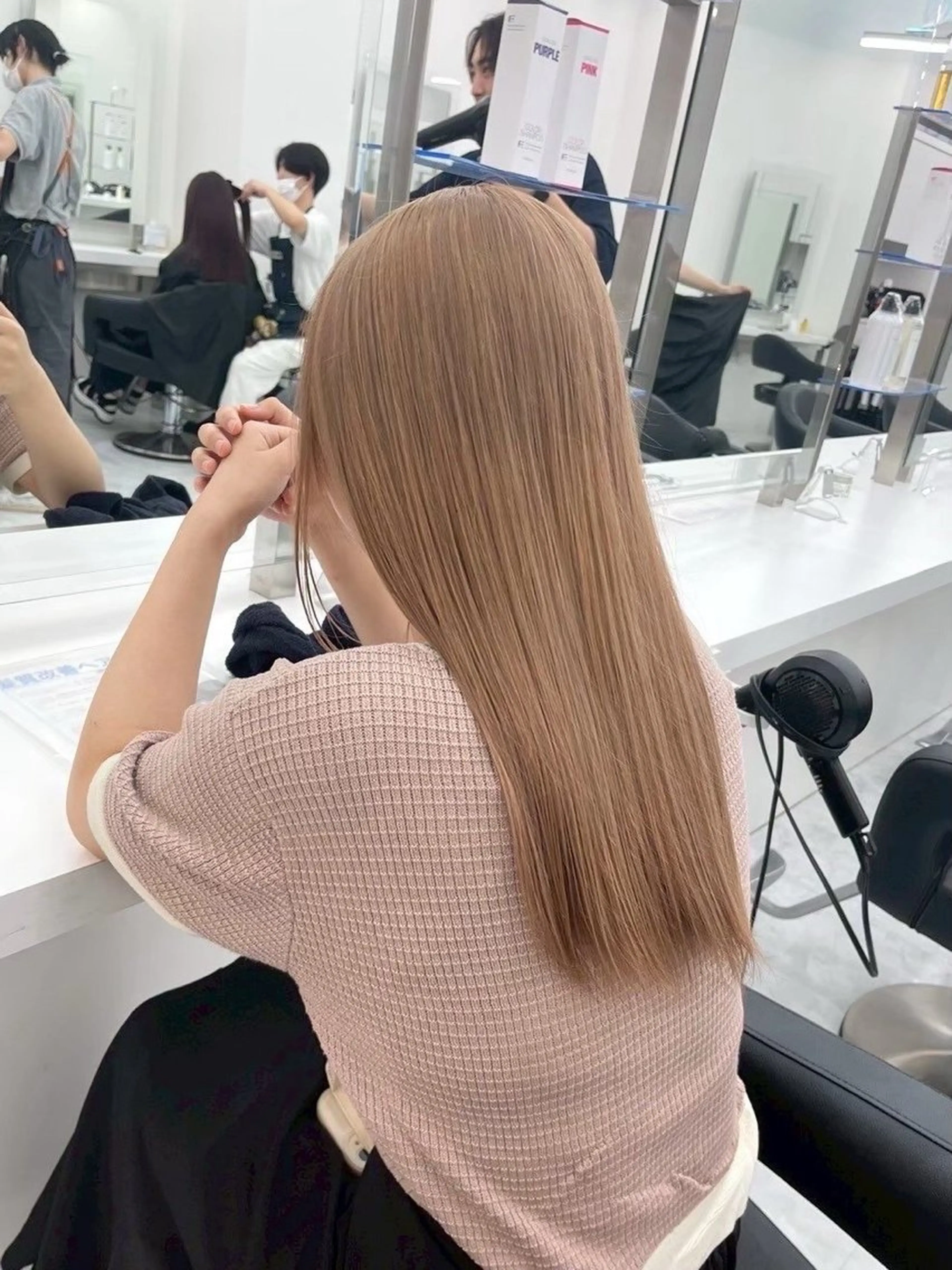 ロング カラー 盛れる艶カラー💍 羽衣🍨横浜🪄ྀིのヘアスタイル