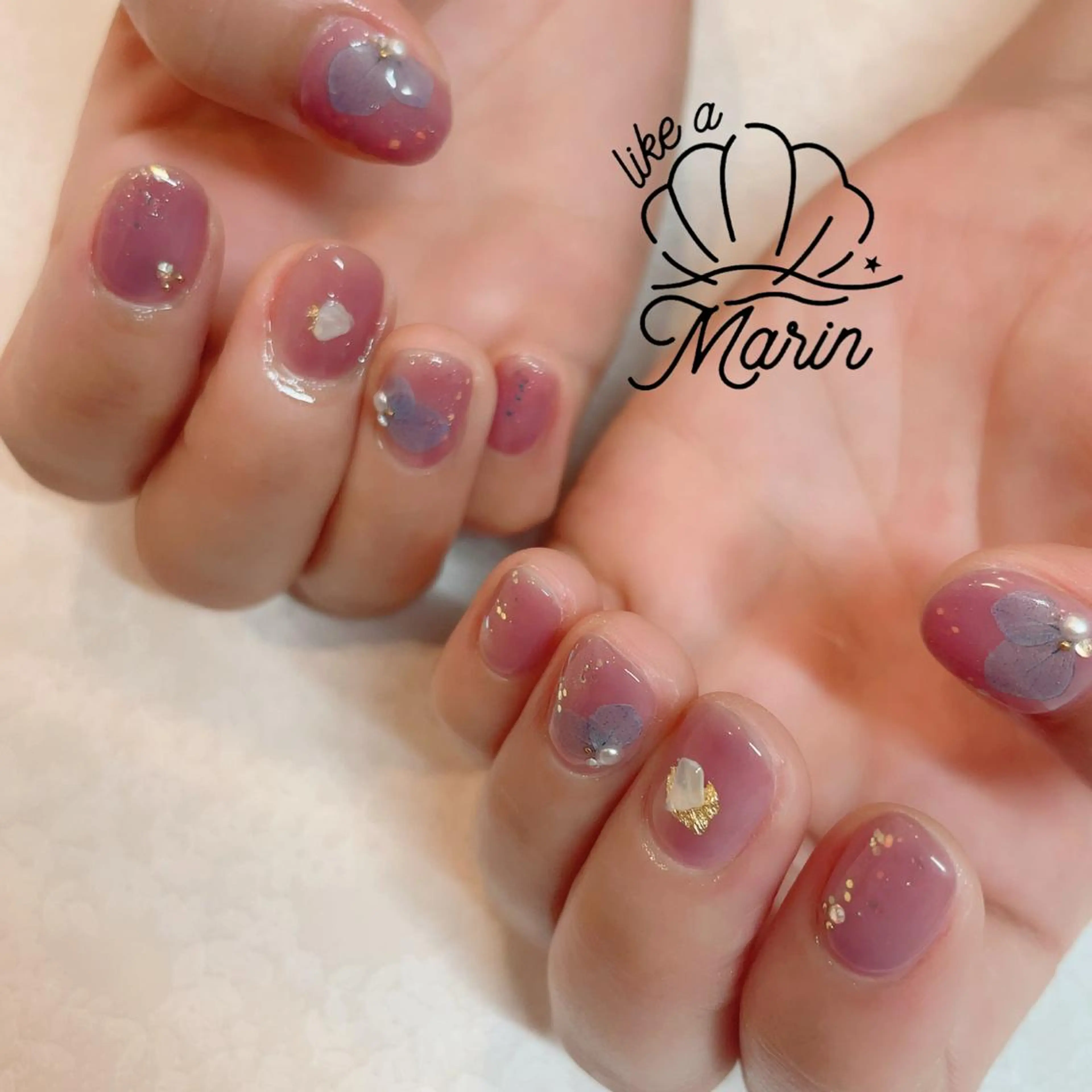 ネイル ハンドネイル Serenity by Mari所属・Shinozaki mariのネイルデザイン