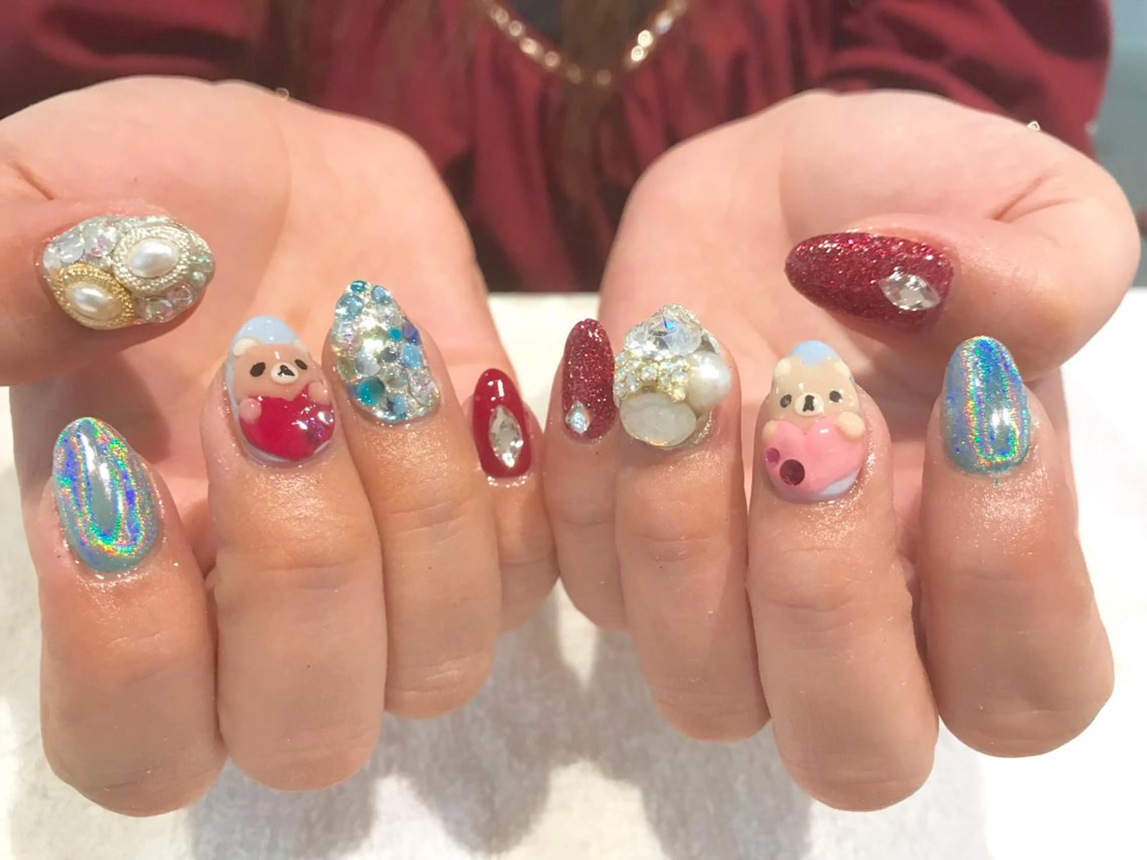 ネイル アートネイル ハンドネイル Re Pearl～コーディネートサロン～ 市駅前店所属・NARUMI HYODOのネイルデザイン