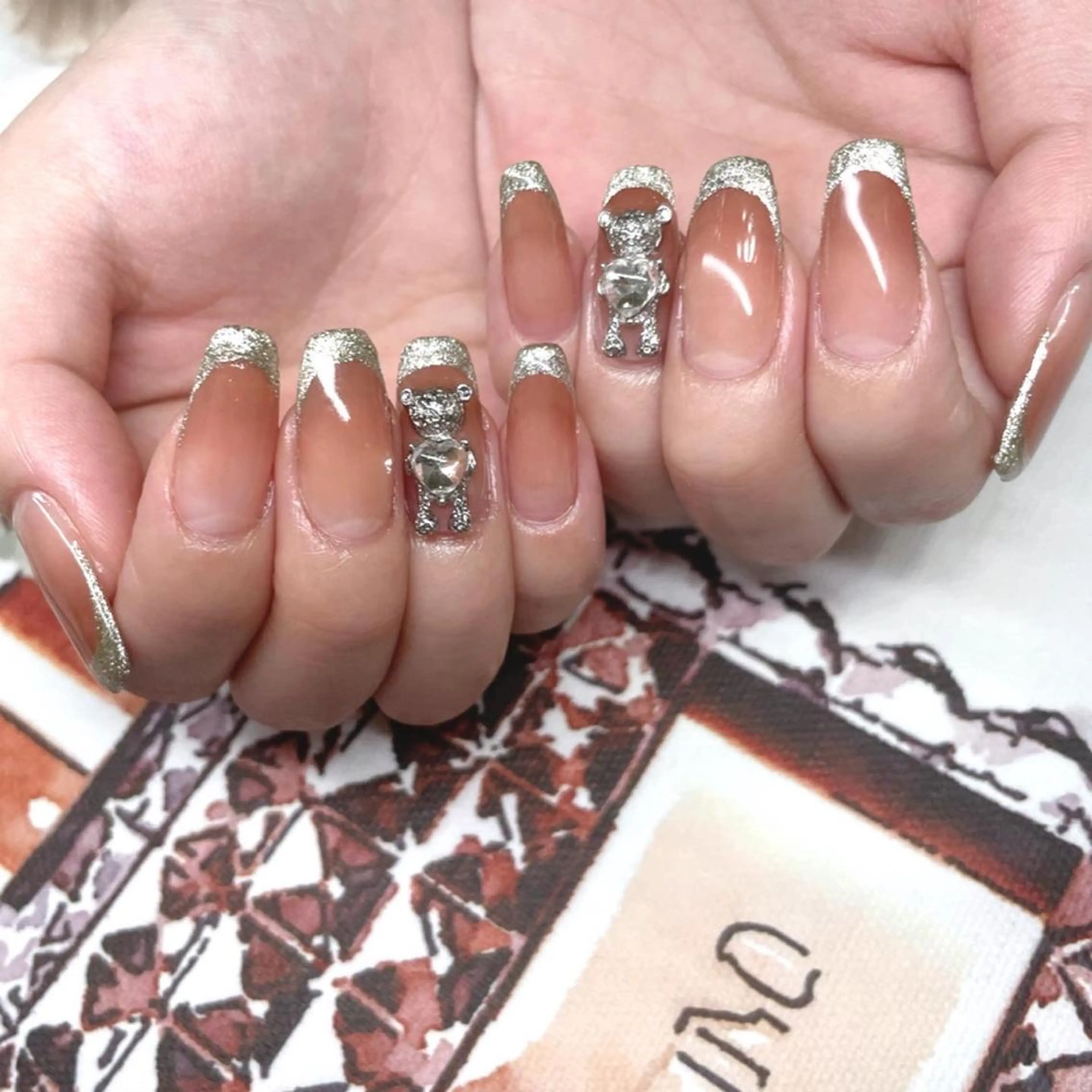 ネイル ジェルネイル グラデーション 持ち込み ニュアンスネイル オフィスネイル Lety total beautyのネイルデザイン