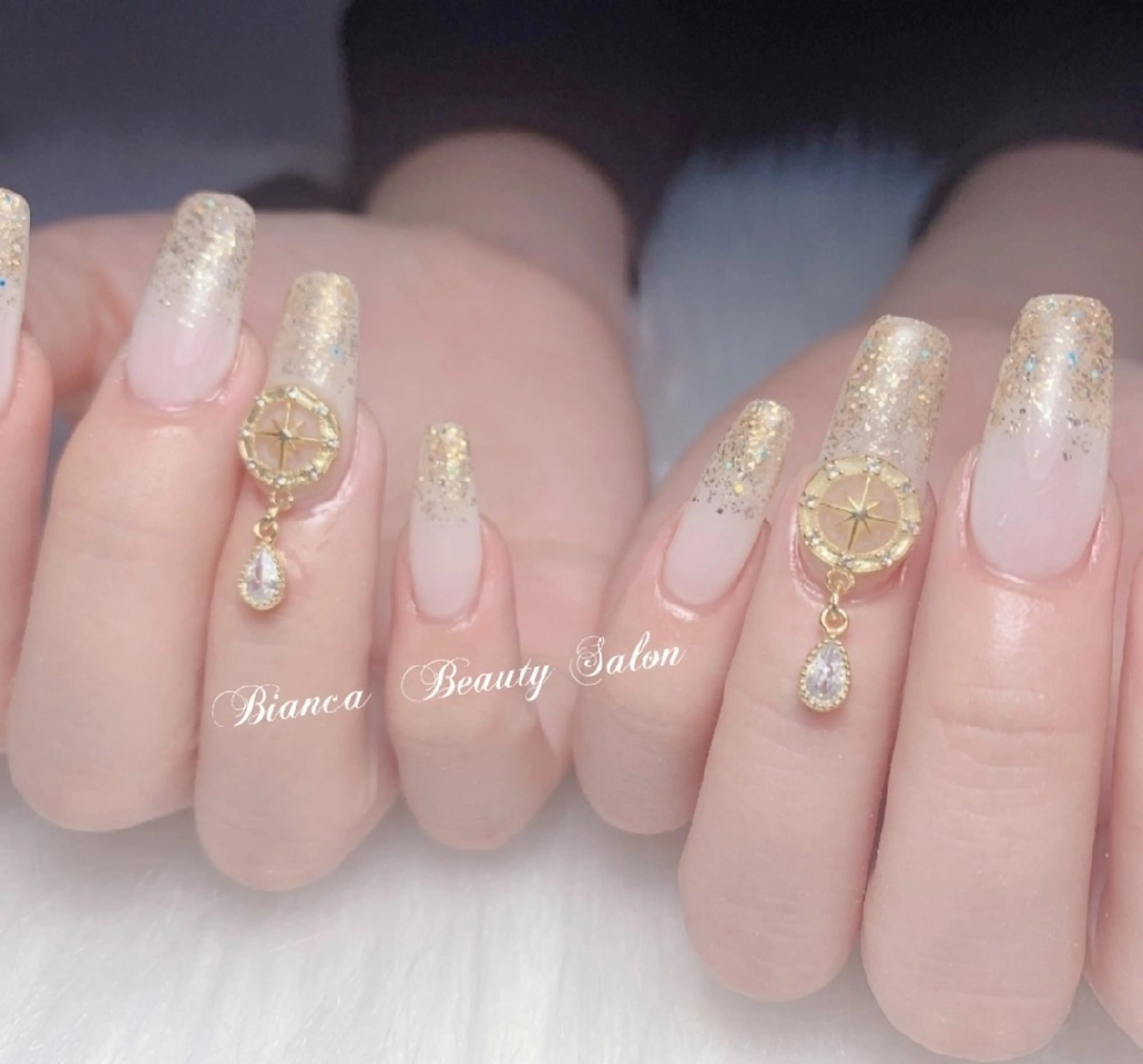ネイル 星みこと 長さ出し得意のネイルデザイン