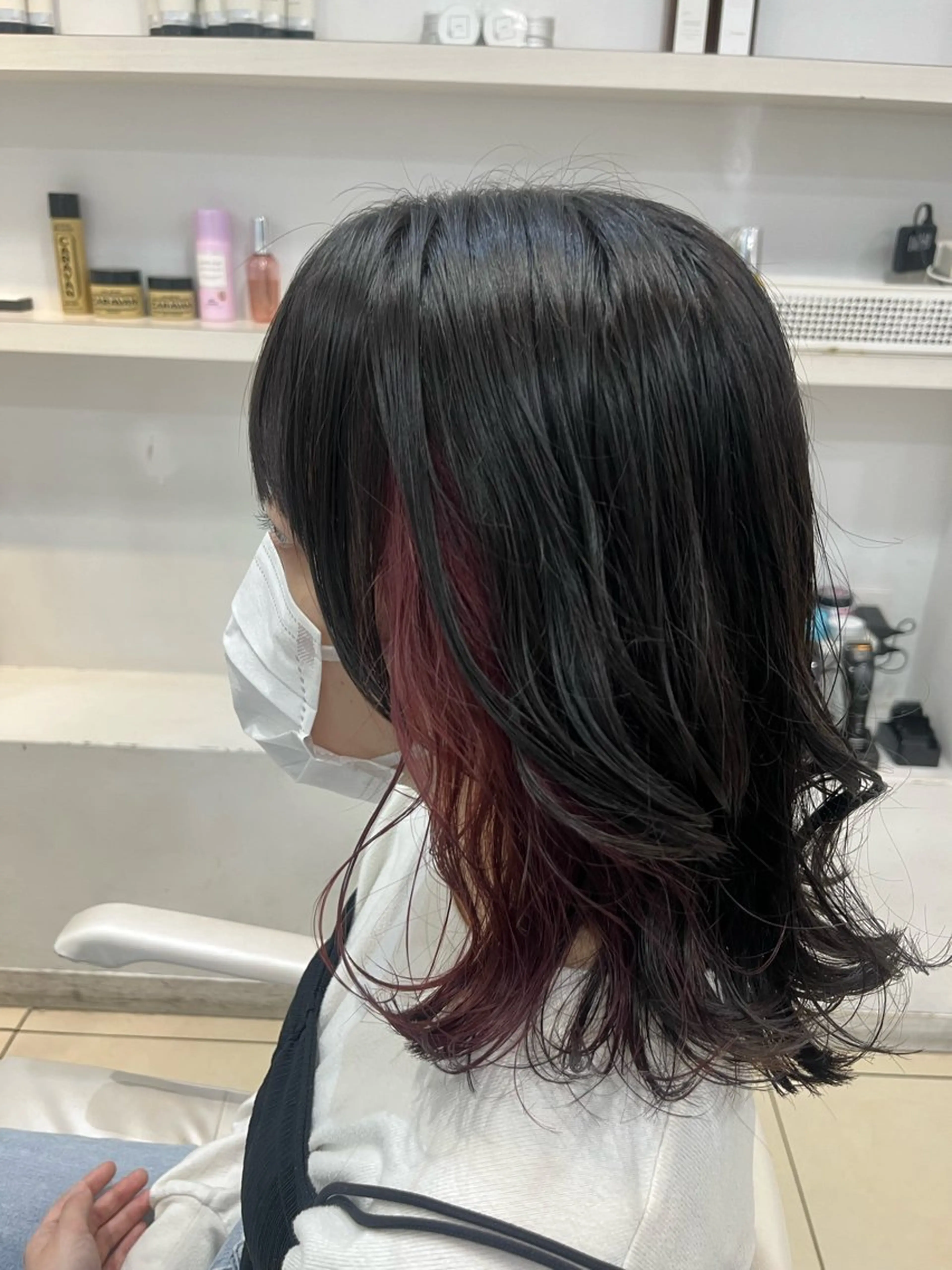 ミディアム ヘアカラー 🌿似合わせブリーチ 山岸樹璃🌿のヘアスタイル