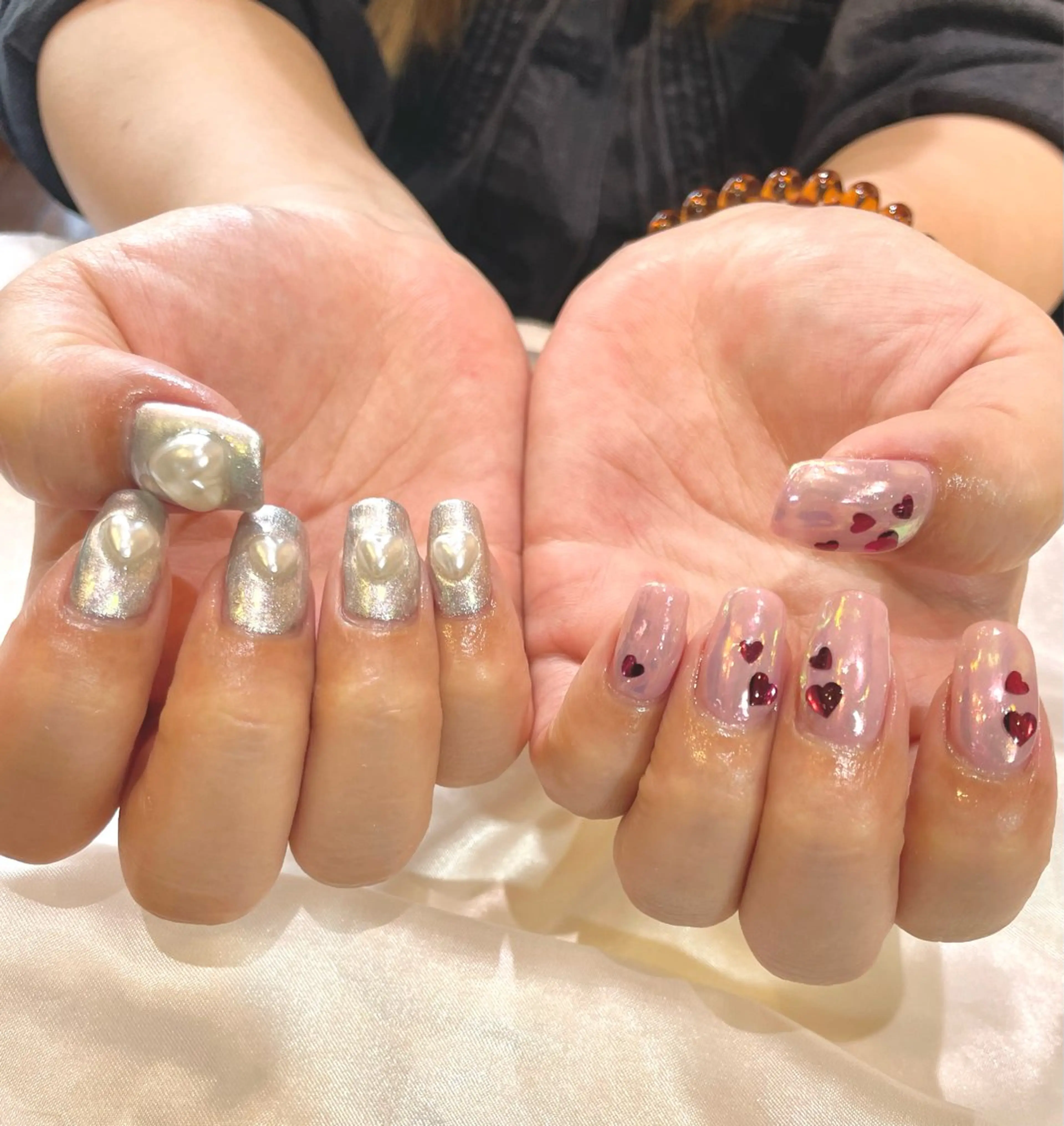 ネイル オーロラネイル jujur HARUKA🌸のネイルデザイン