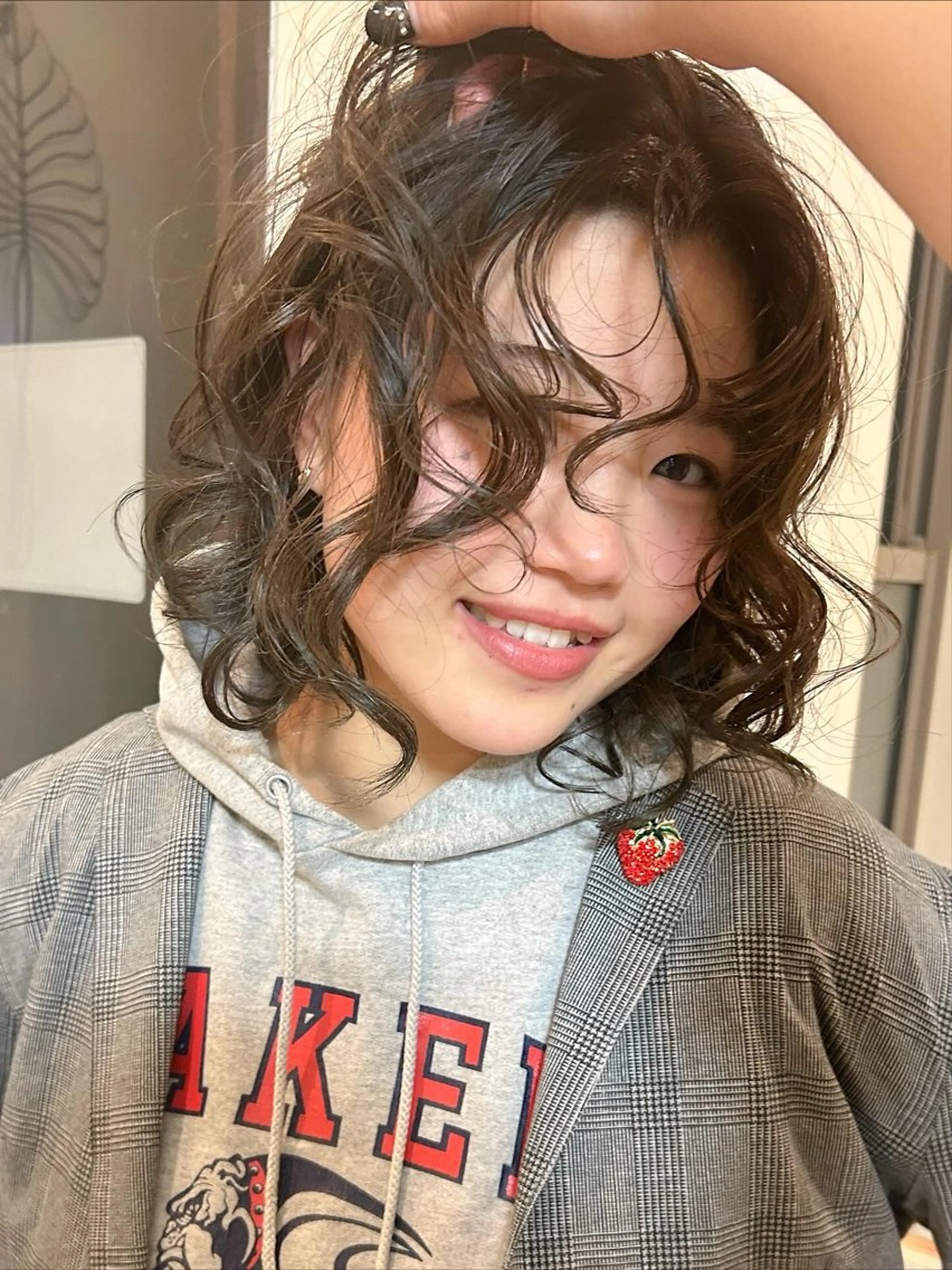 カラー カエデ🧤 カットカラーモデルのヘアスタイル