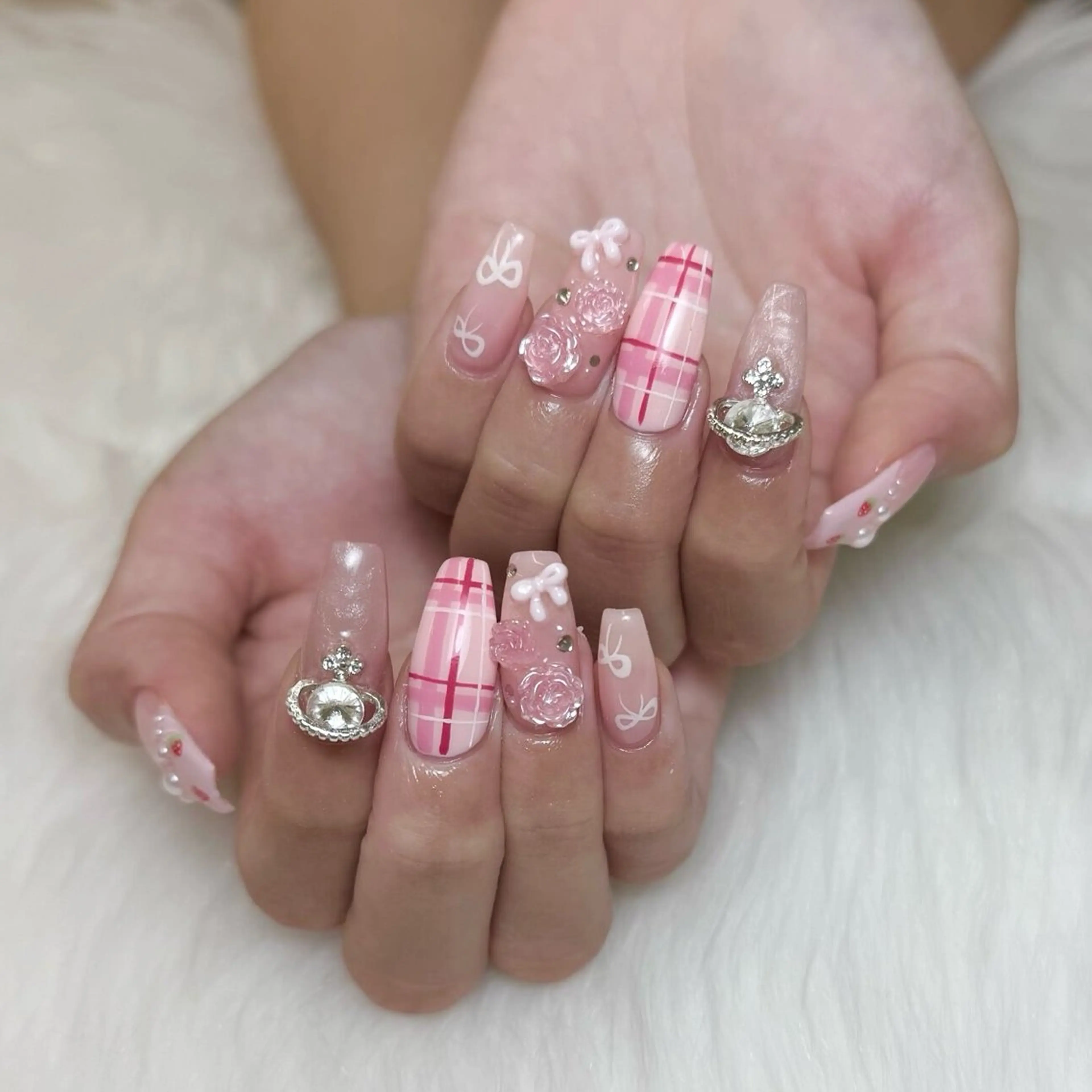 ネイル ピンク ハンドネイル Darling nail salonのネイルデザイン