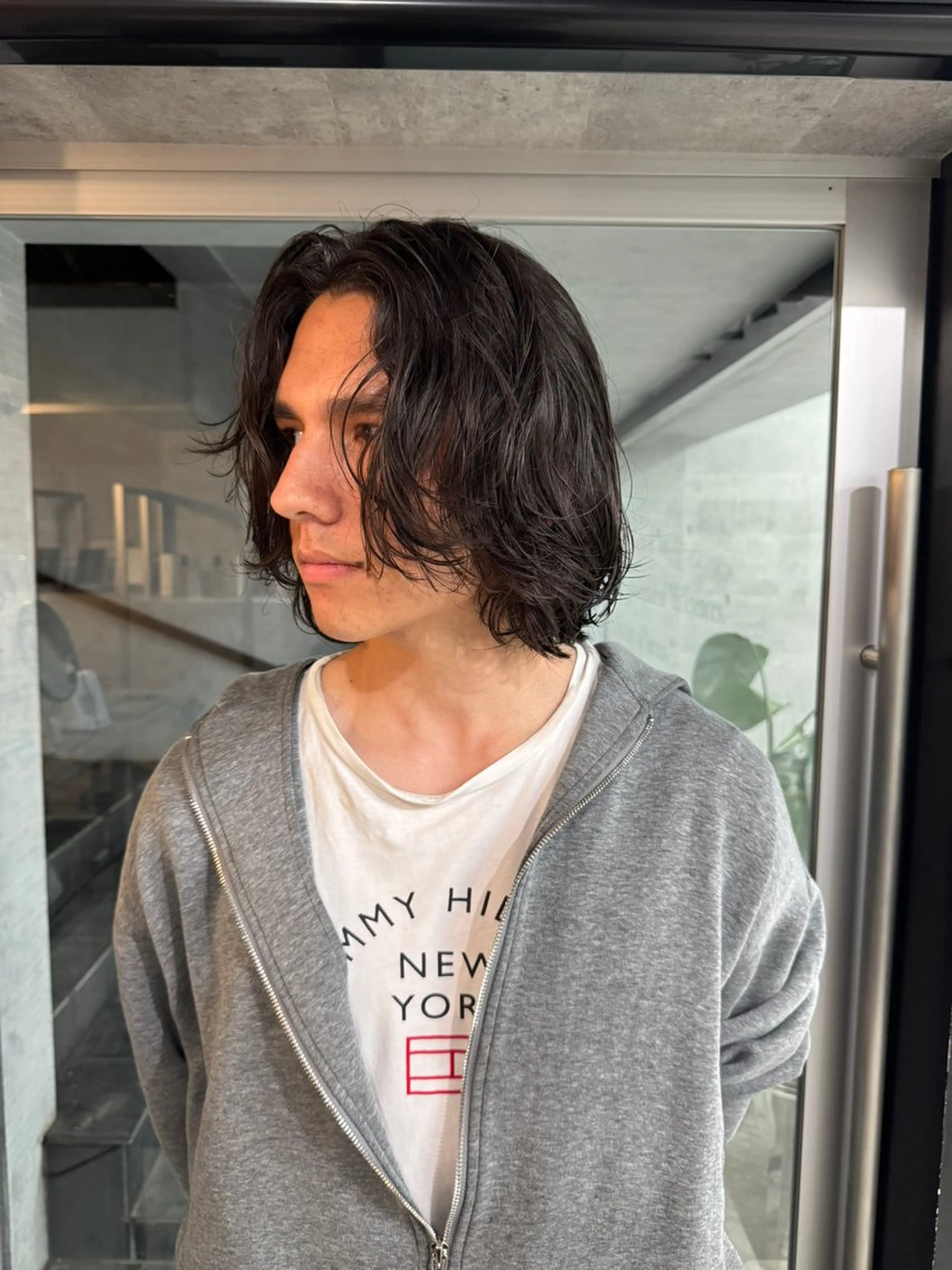 パーマ メンズ カット パーマ NOOS omotesando所属・You 表参道⚡️ 髪質改善/艶髪/美髪のヘアスタイル