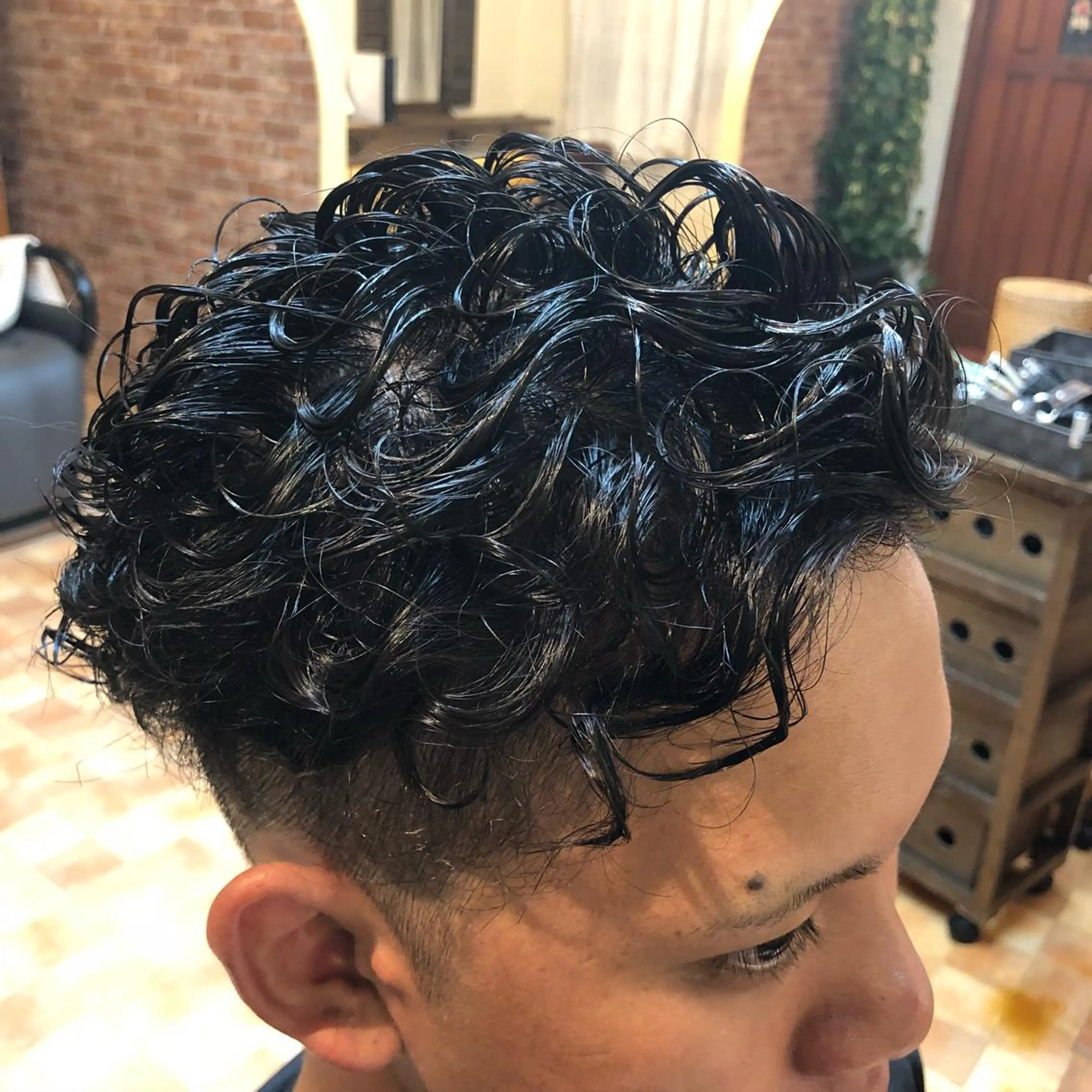 ショート パーマ ブルームーン所属・モリタ ミツキのヘアスタイル