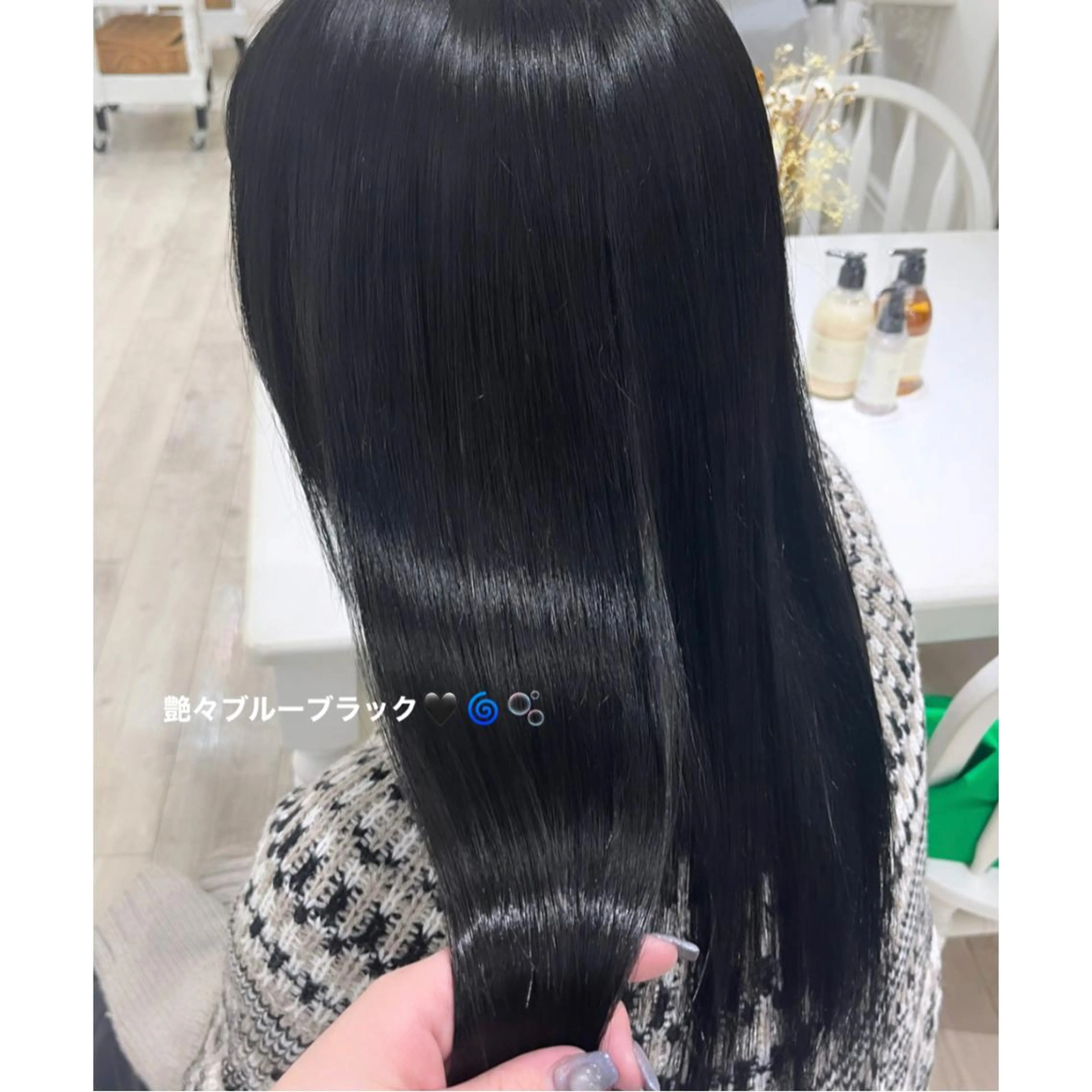 ロング カラー カット ヘアカラー トリートメント ヘッドスパ miku୨୧˖* 透明感モテカラーのヘアスタイル