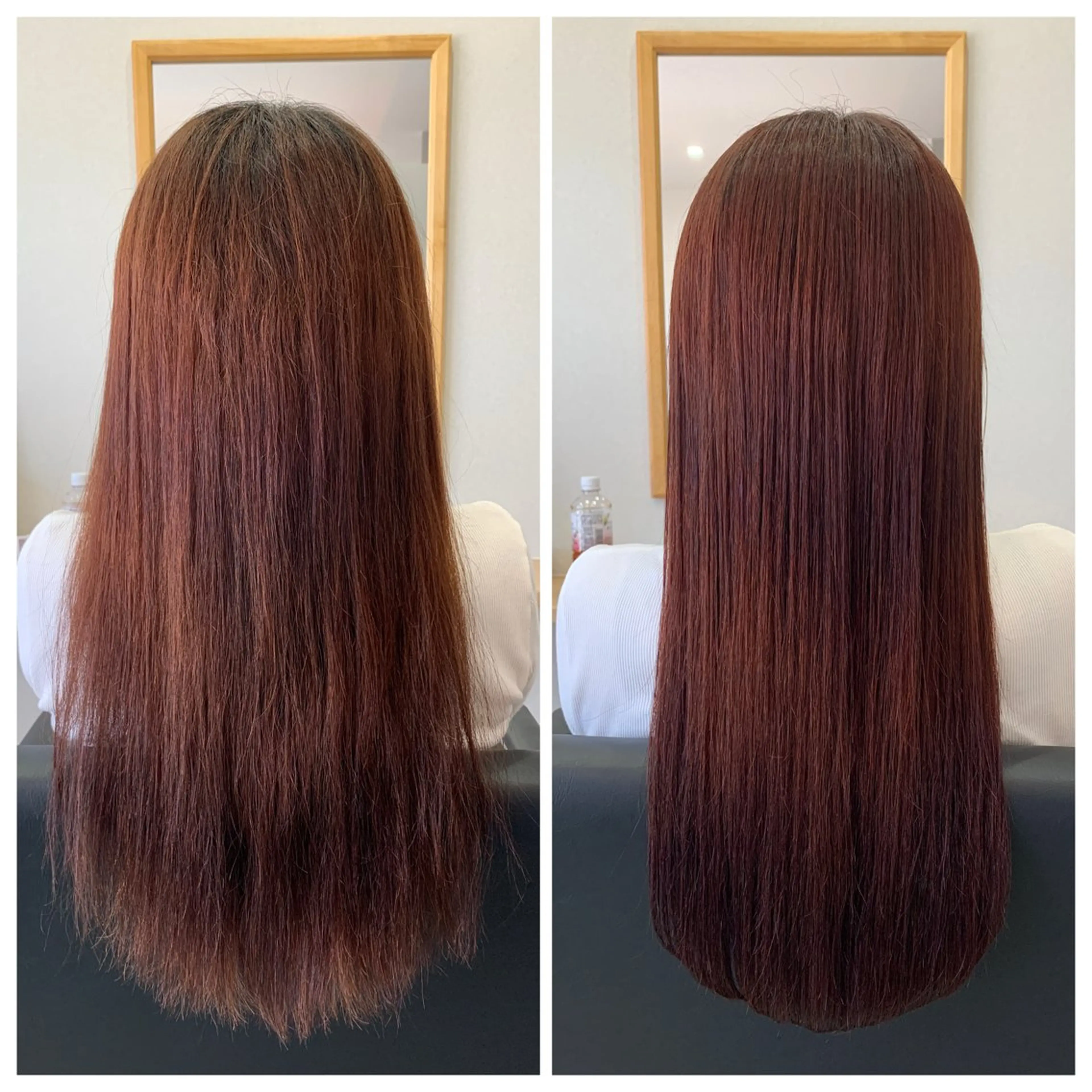 ロング レッドブラウン カット ヘアカラー トリートメント en.【エン】所属・en.桐山 晃彦のヘアスタイル