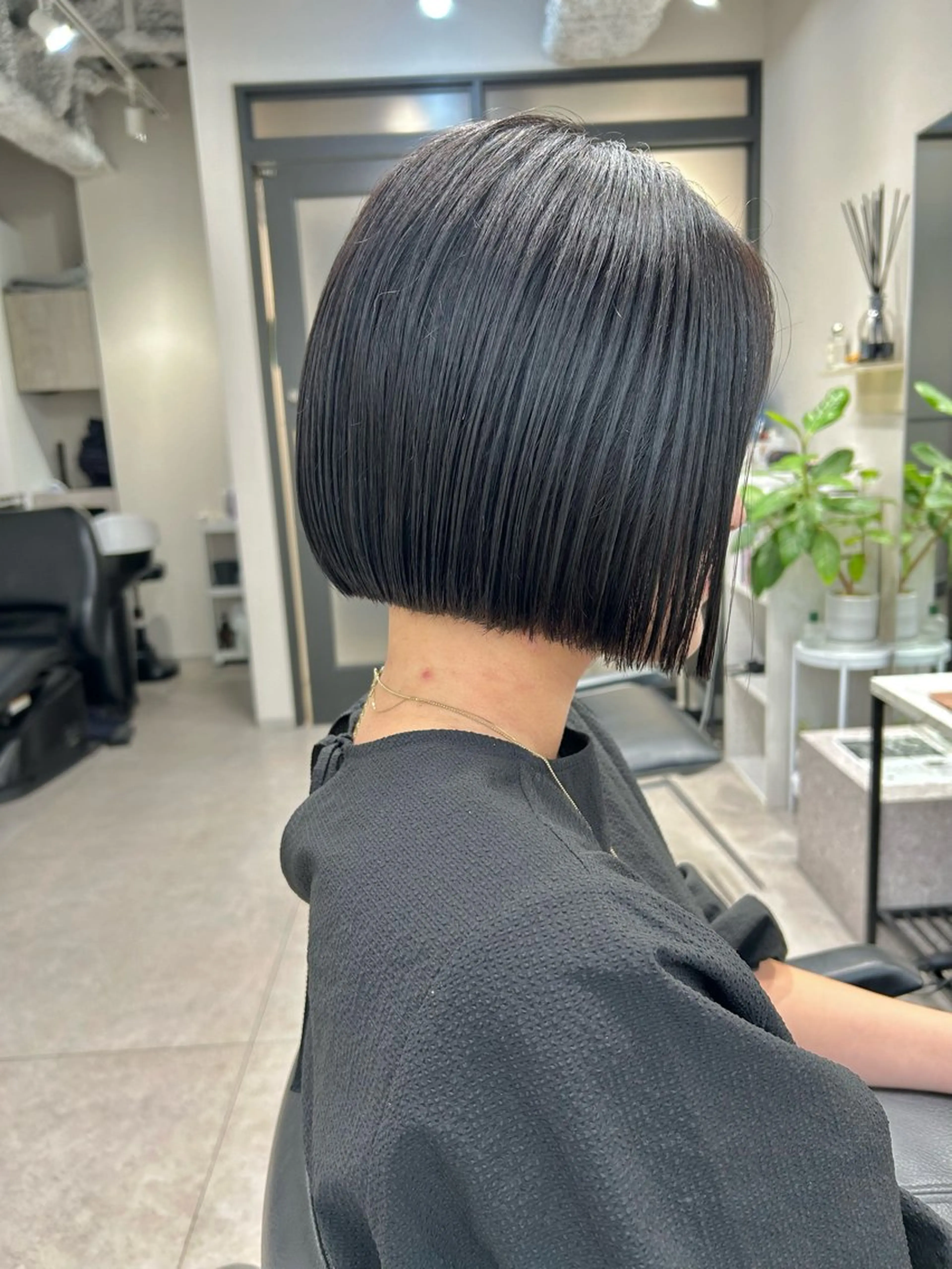 ショート カット ヘアカラー トリートメント 髪質改善will hairdesignのヘアスタイル