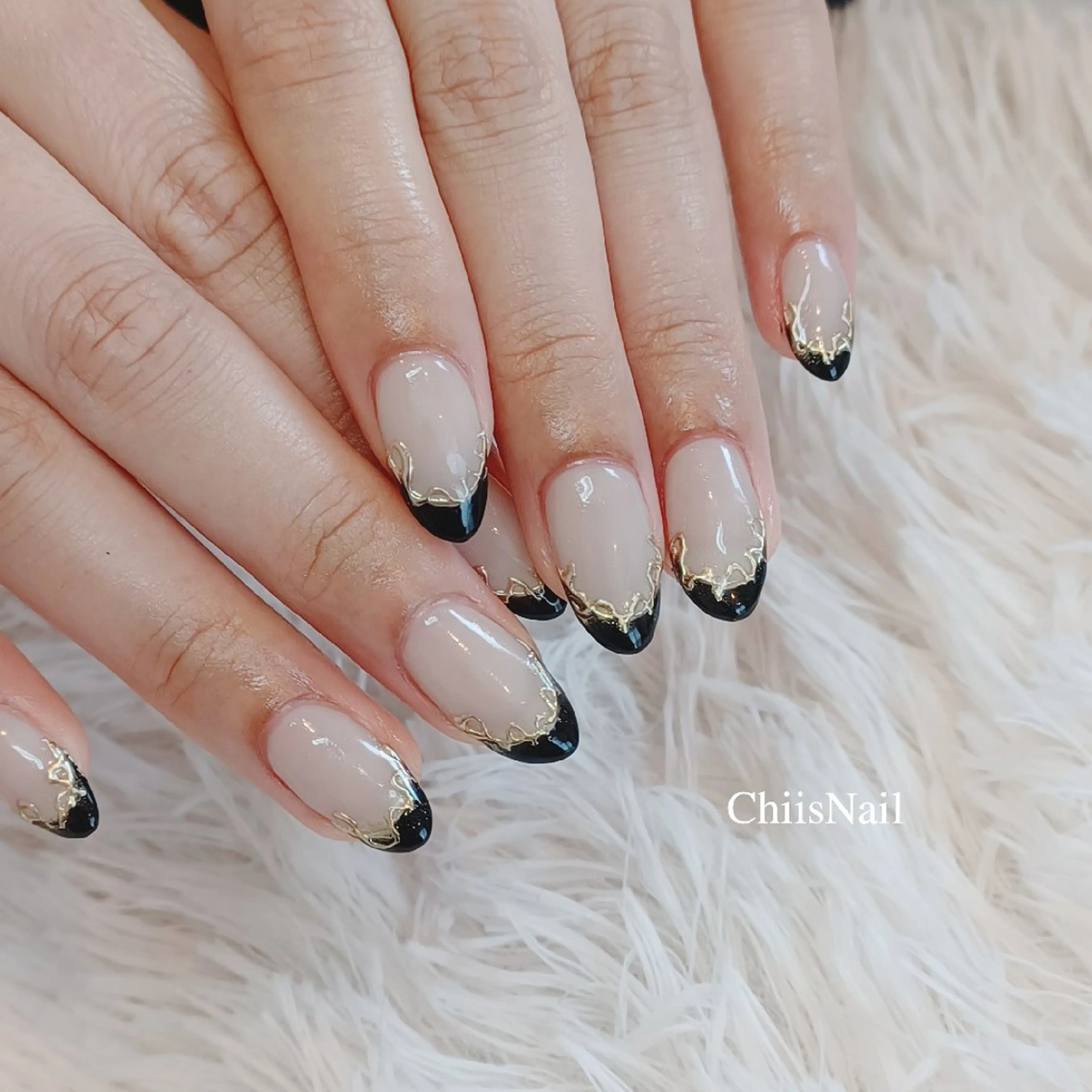 ネイル フレンチネイル ハンドネイル ChiisNail ﾁｨｽﾞﾈｲﾙのネイルデザイン