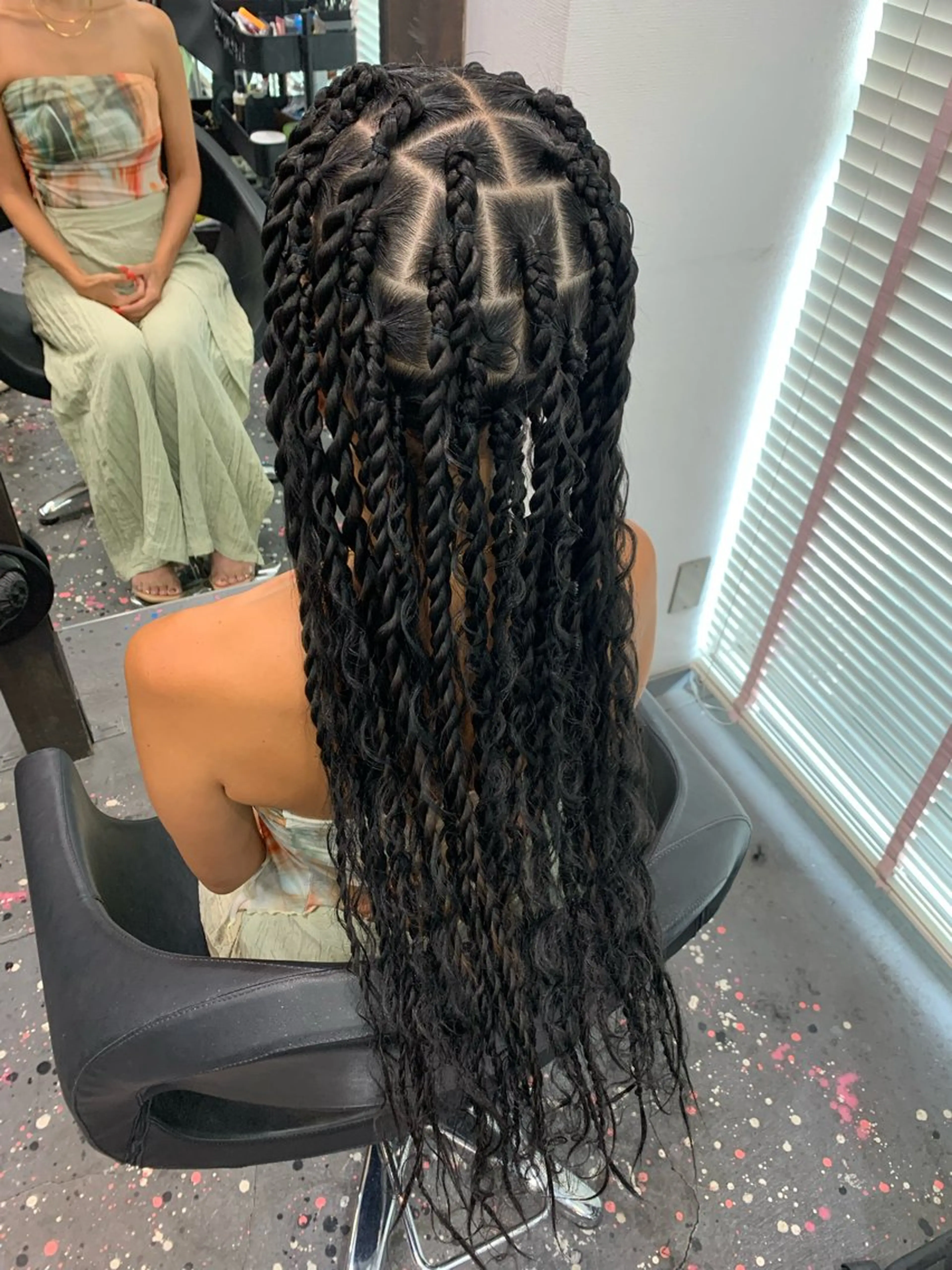 ロング ヘアアレンジ Lehua   (レフア)所属・MEI/ブレイズ/ コーンロウ/茅ヶ崎のヘアスタイル