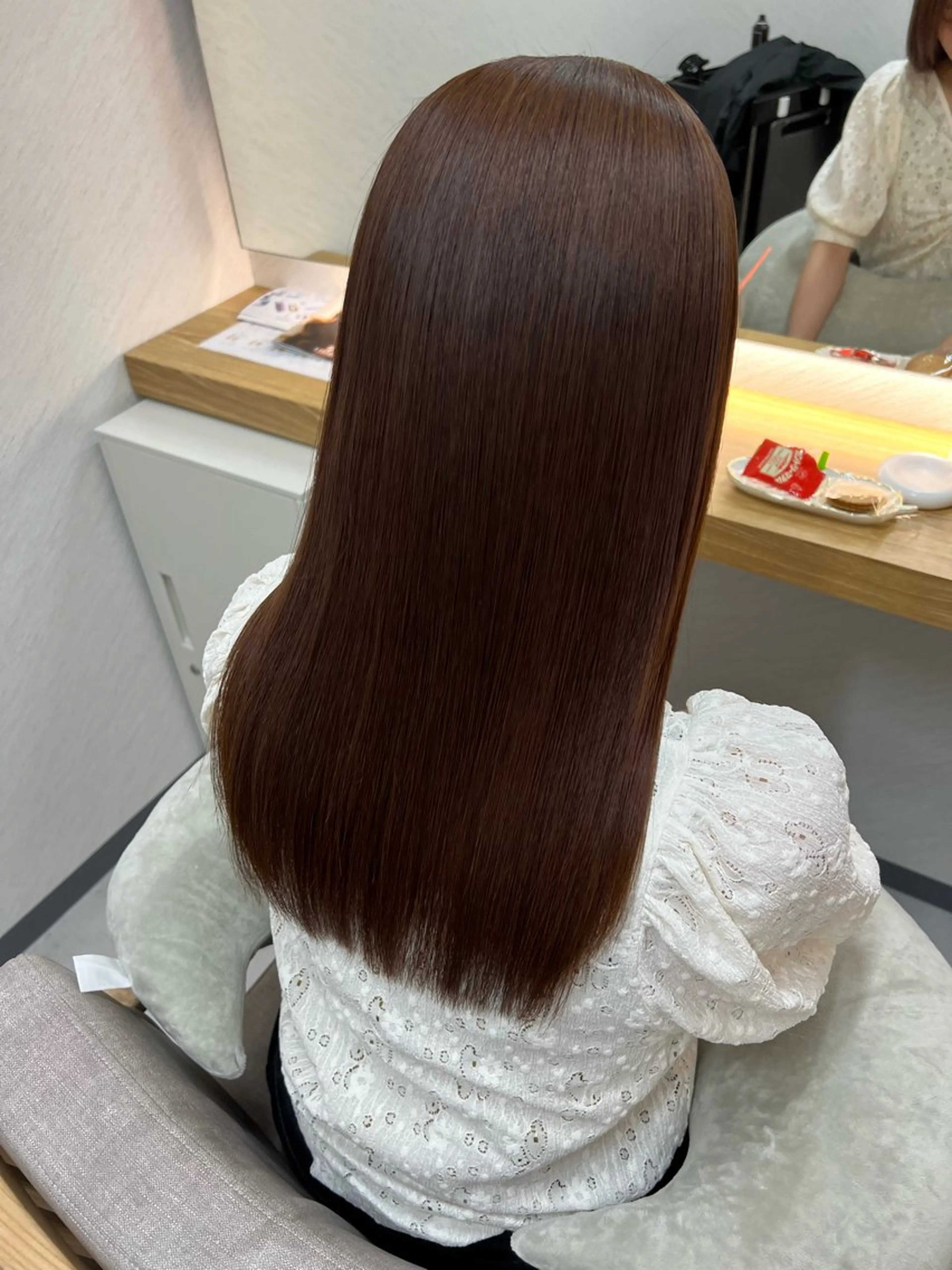 ロング カット 縮毛矯正 トリートメント ECLART 町田　井口聖也のヘアスタイル